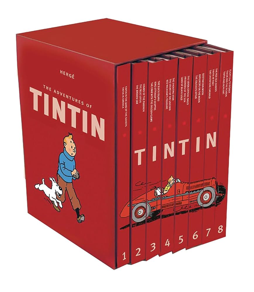 Tintin Complete Collection 90th Anniversary - All 23 Adventures by