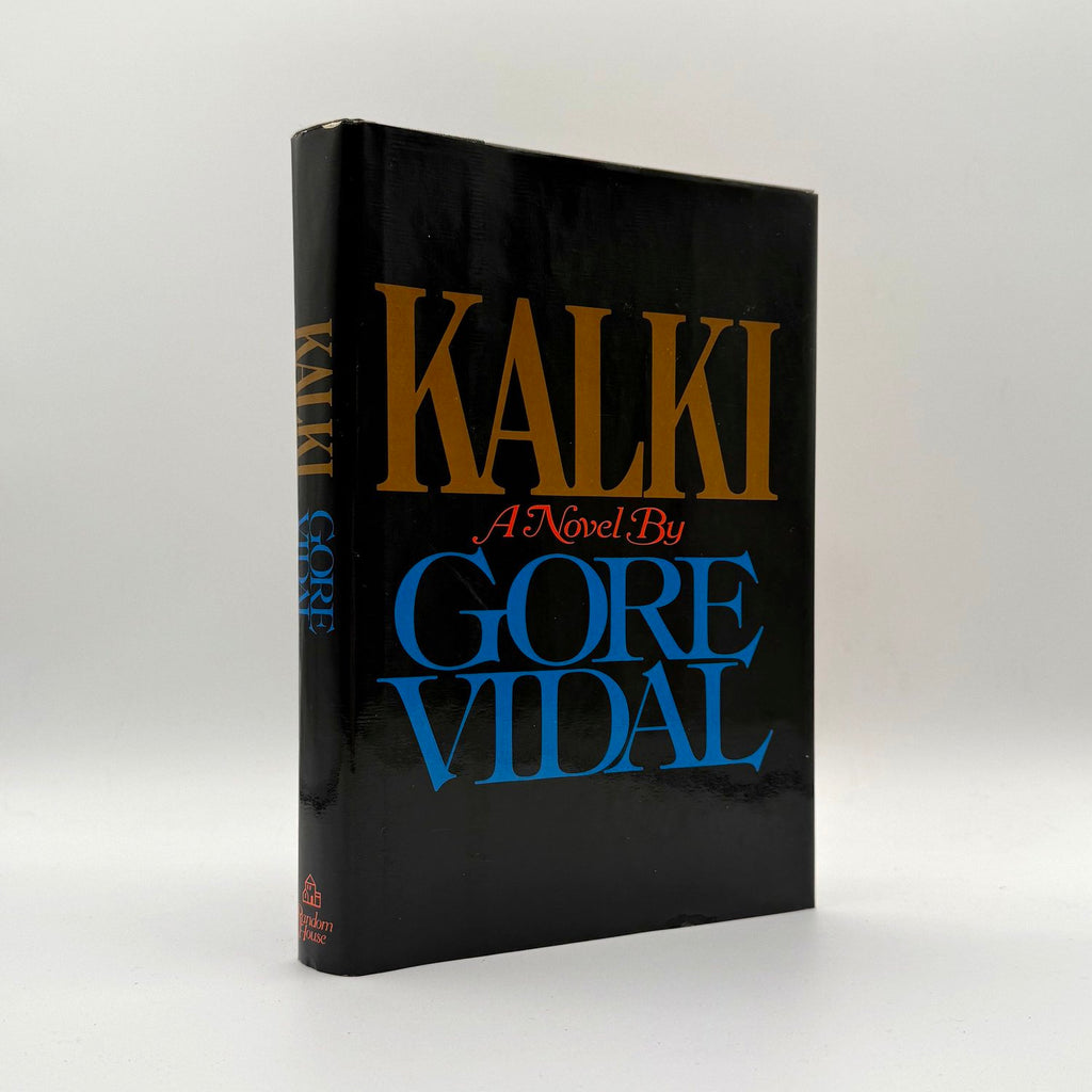 Kalki by Gore Vidal 1978 first edition - satirical apocalypse speculative fiction novel hardcover