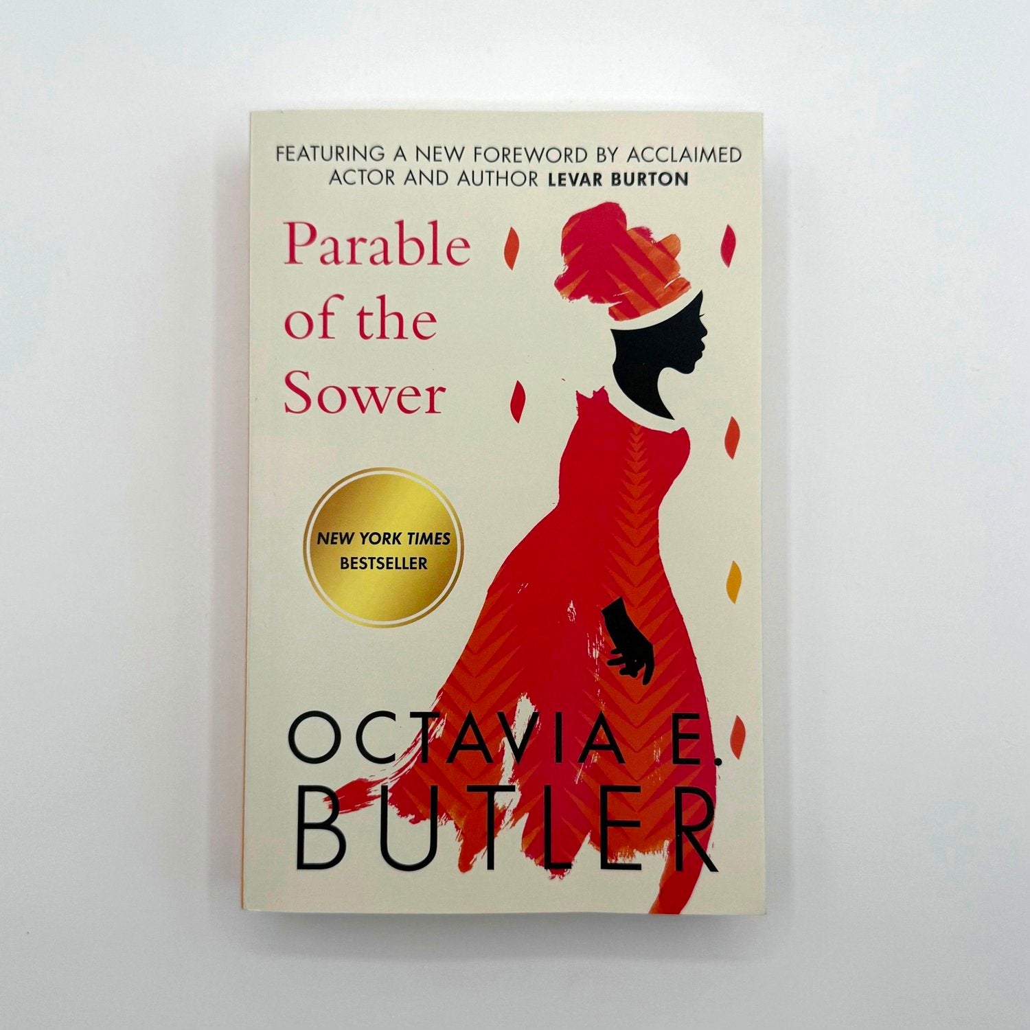 Book cover of 'Parable of the Sower' by Octavia E. Butler on a white background