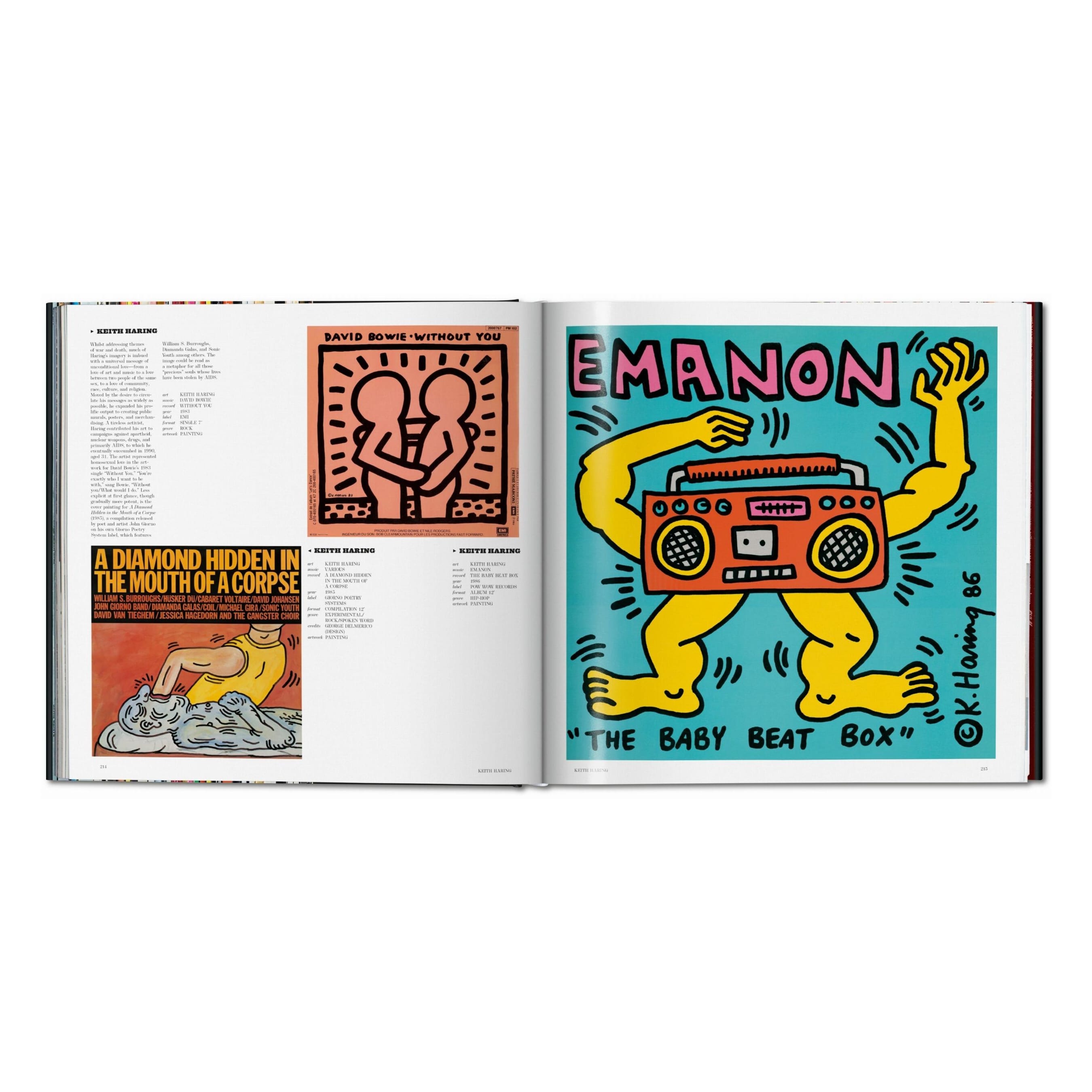 Art Record Covers (German, French, English)