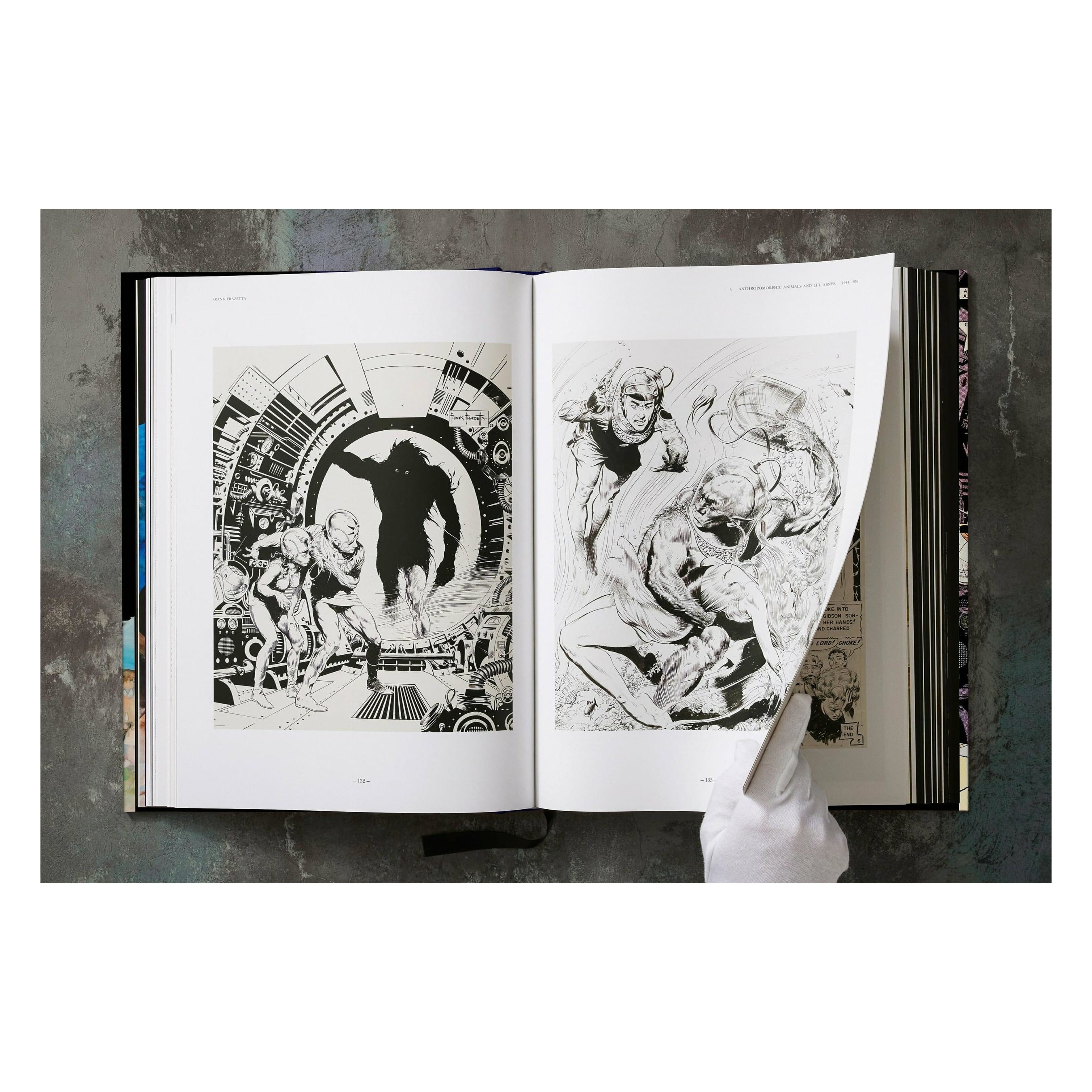 The Fantastic Worlds of Frank Frazetta (German, French, English)