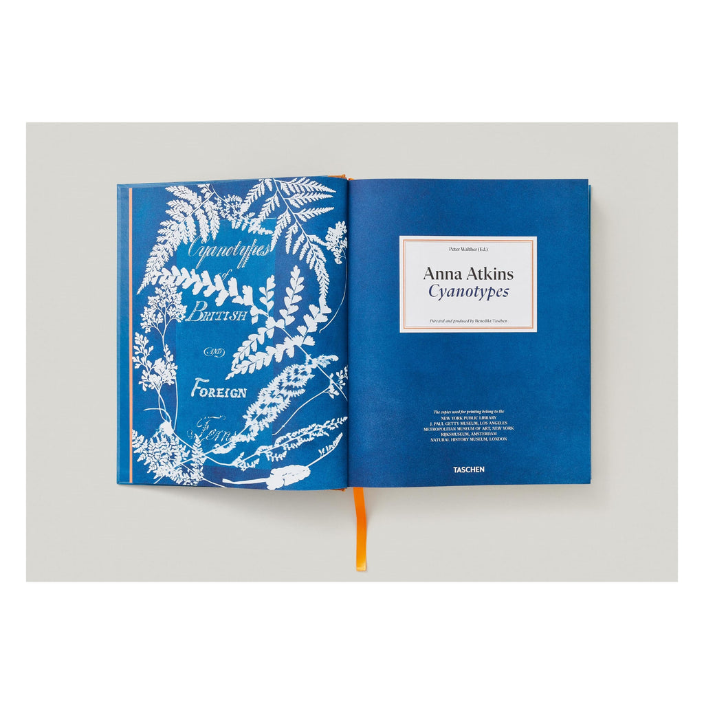 Anna Atkins. Cyanotypes (German, French, English)