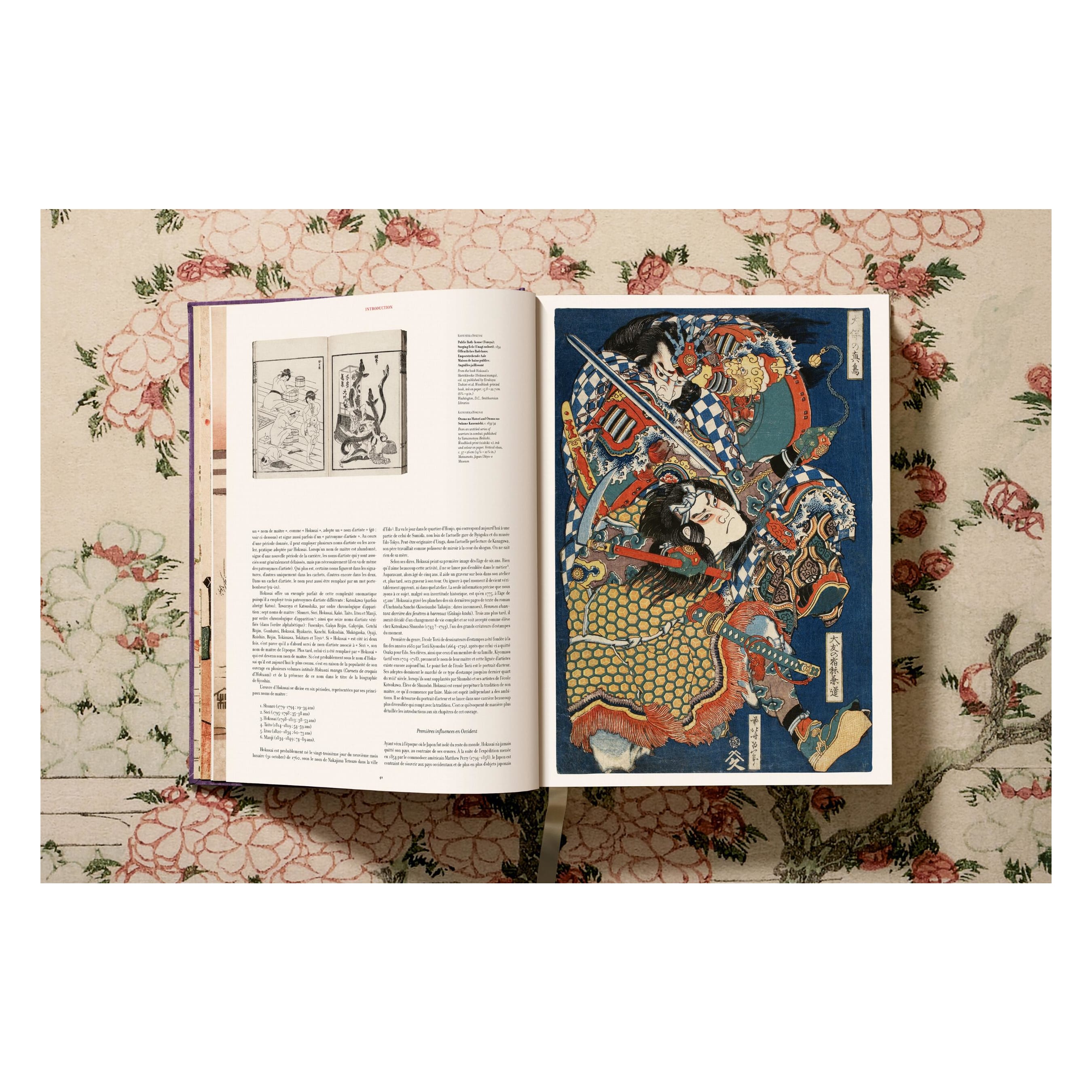 Hokusai (German, French, English)