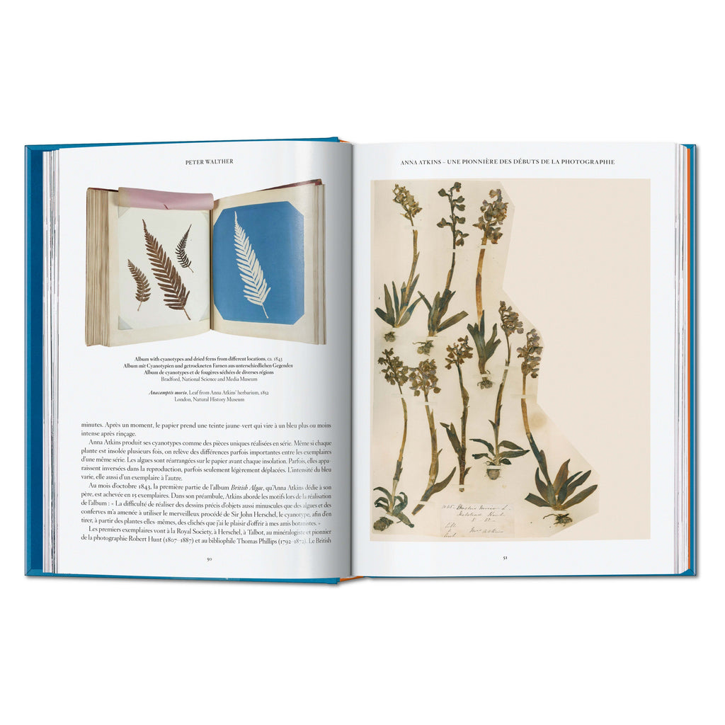 Anna Atkins. Cyanotypes: 45th Ed. (German, French, English)