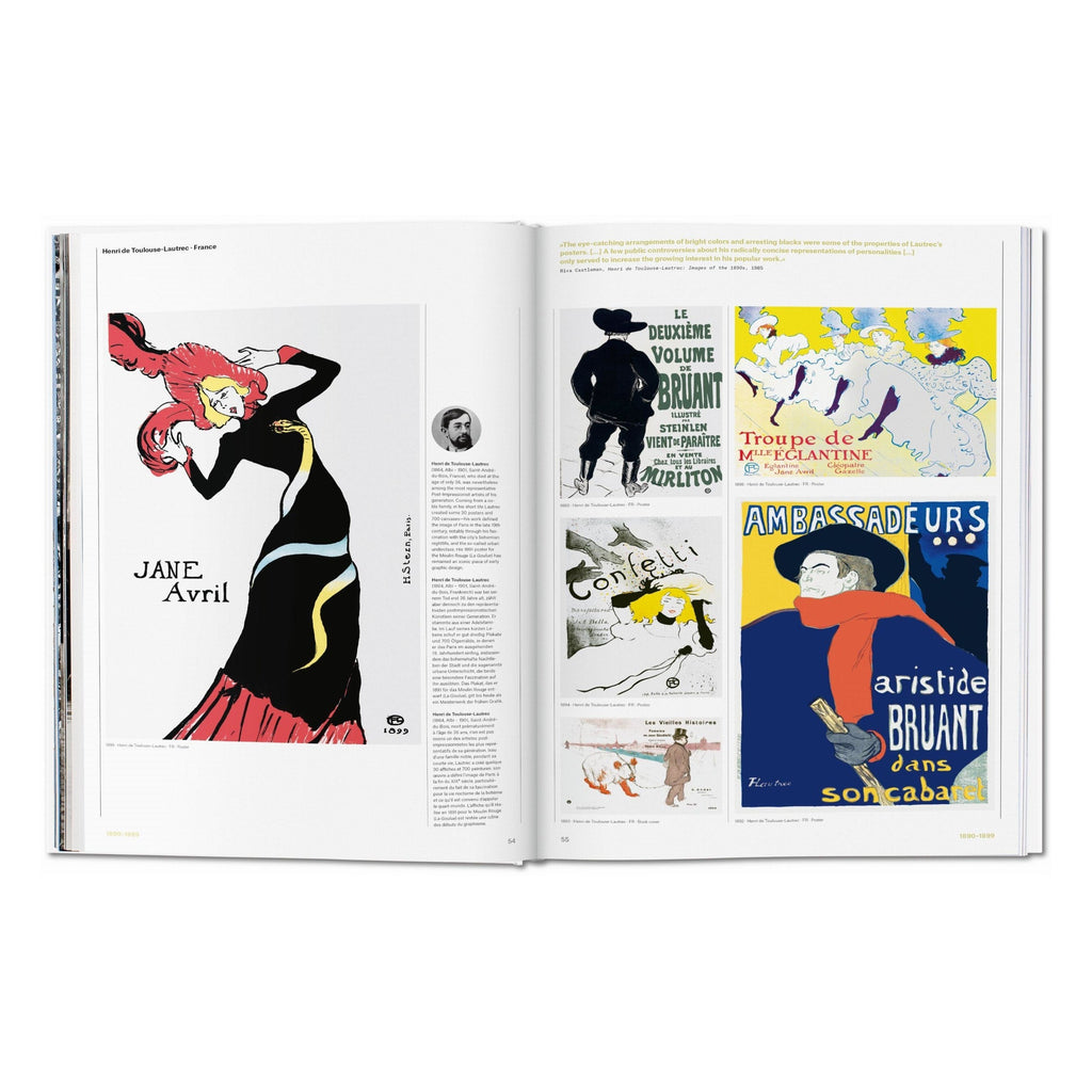 The History of Graphic Design: Vol. 1. 1890–1959 (German, French, English)