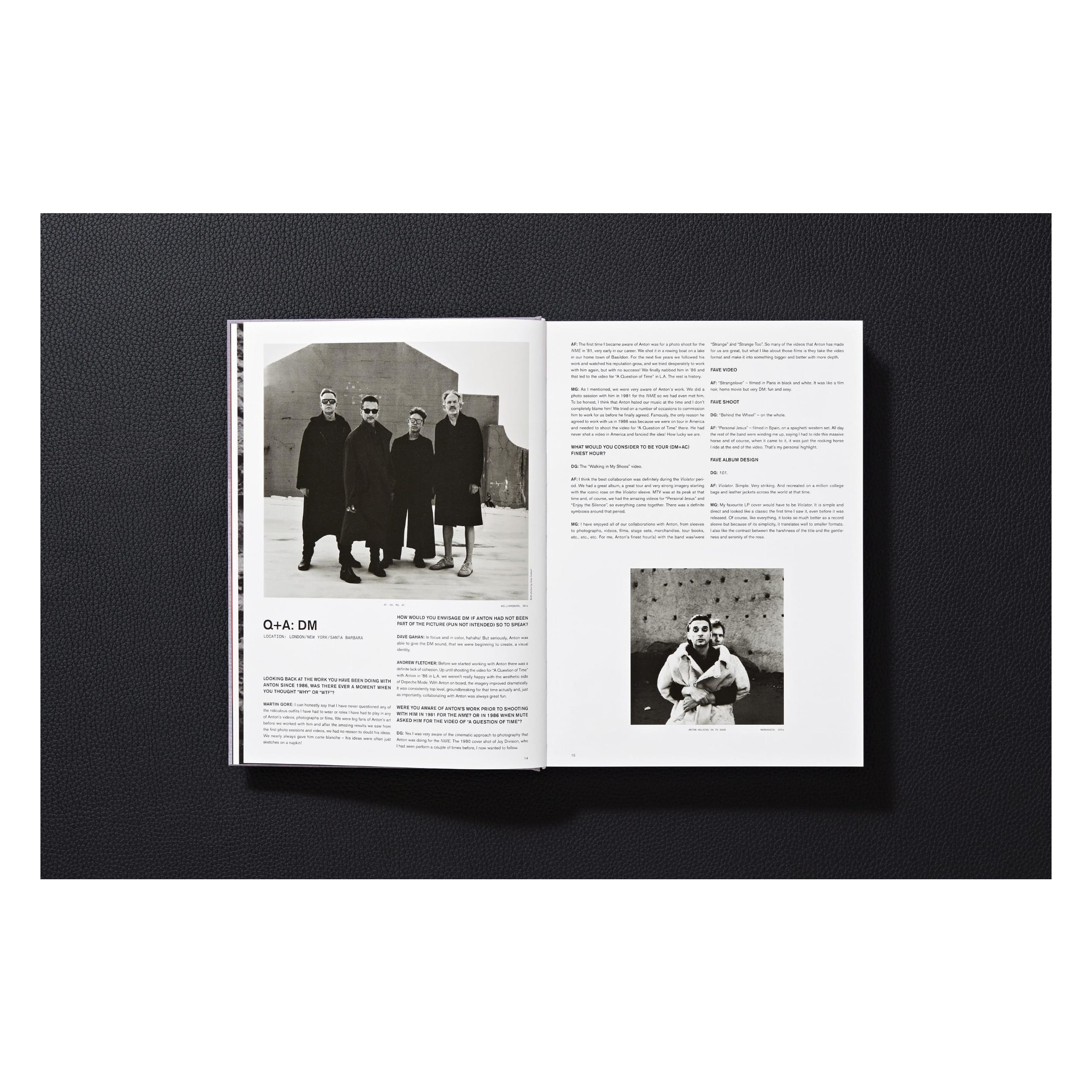 Depeche Mode by Anton Corbijn (German, French, English)