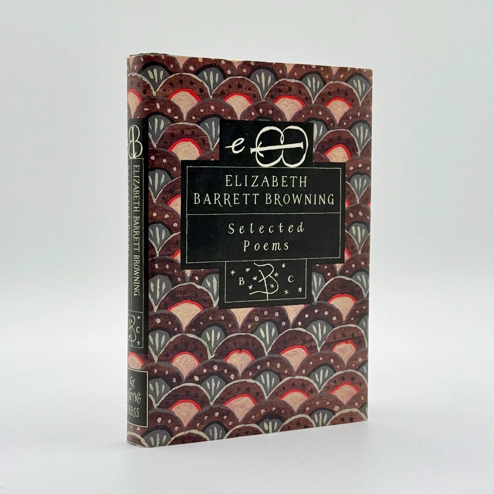 Selected Poems by Elizabeth Barrett Browning hardcover - Victorian poetry collection classic literature