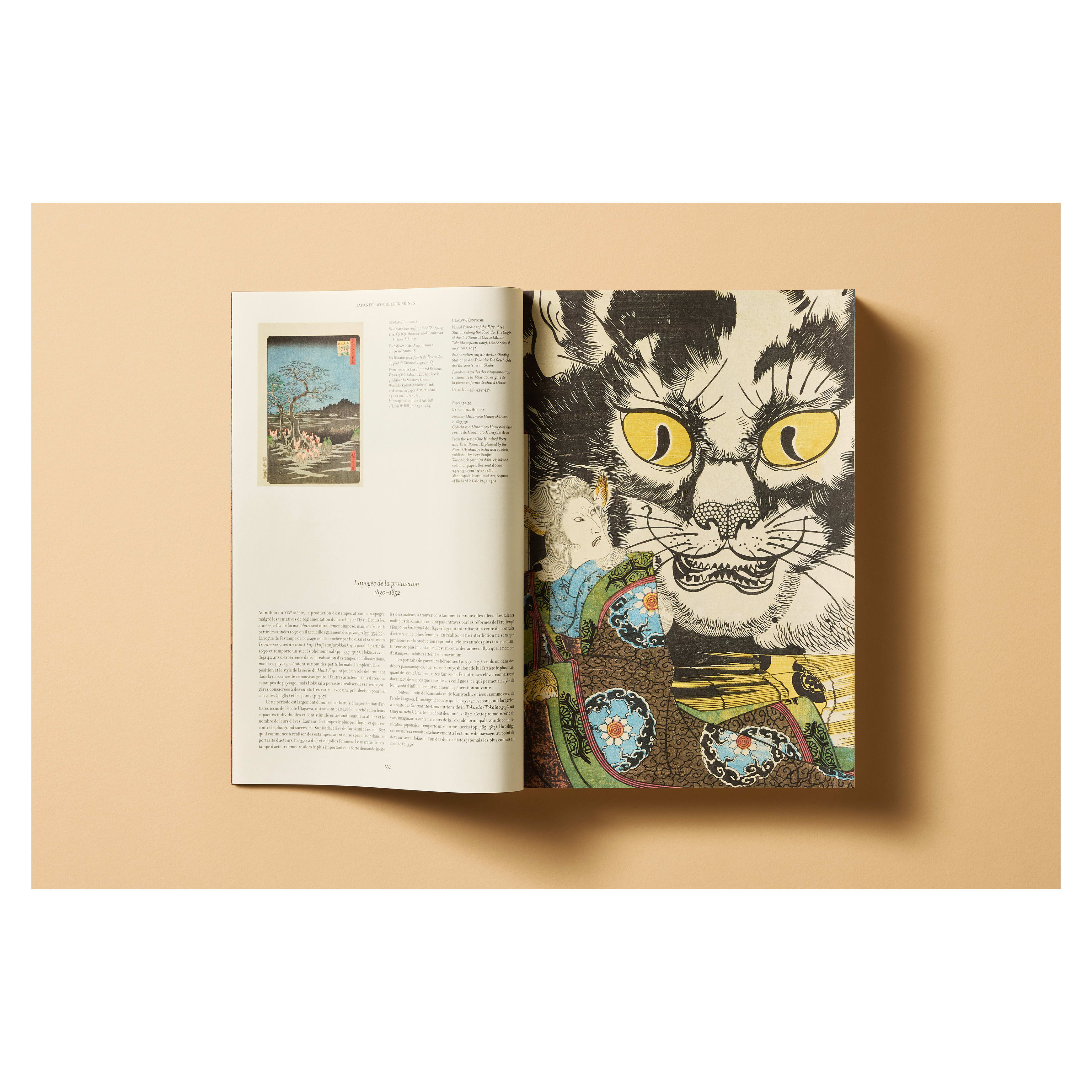 Japanese Woodblock Prints (German, French, English)