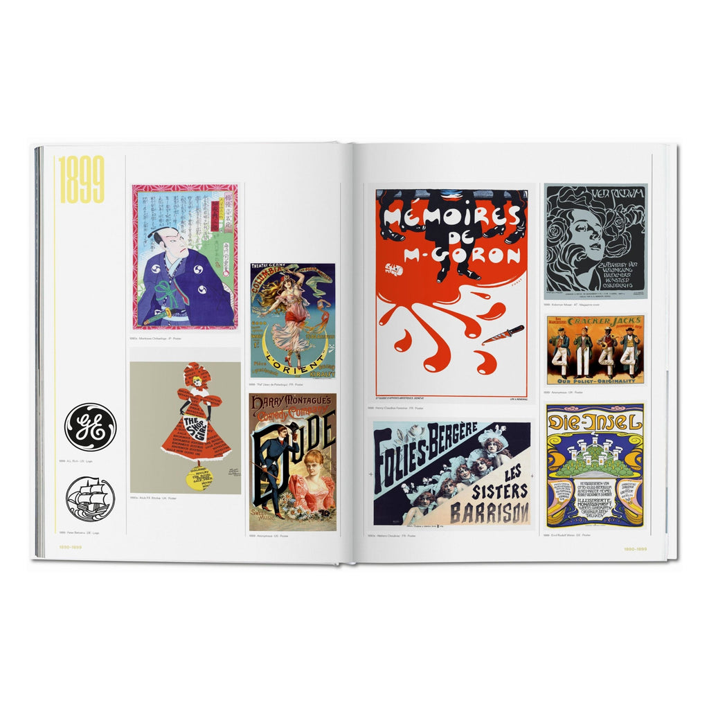 The History of Graphic Design: Vol. 1. 1890–1959 (German, French, English)