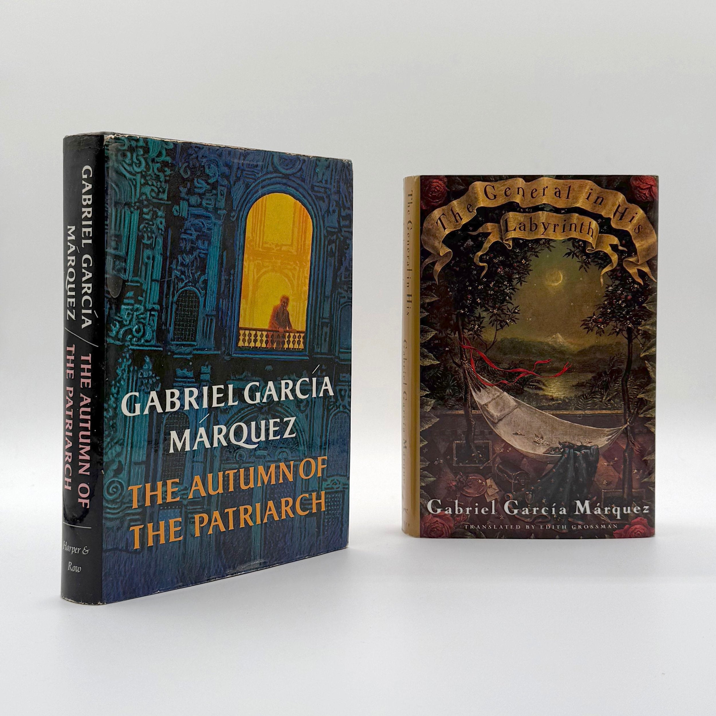 Gabriel García Márquez first US edition set - The General in His Labyrinth and Autumn of the Patriarch political novels