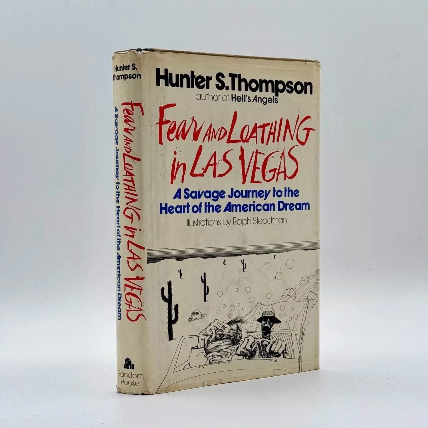 Fear and Loathing in Las Vegas by Hunter S Thompson first edition - Ralph Steadman illustrations Gonzo journalism classic