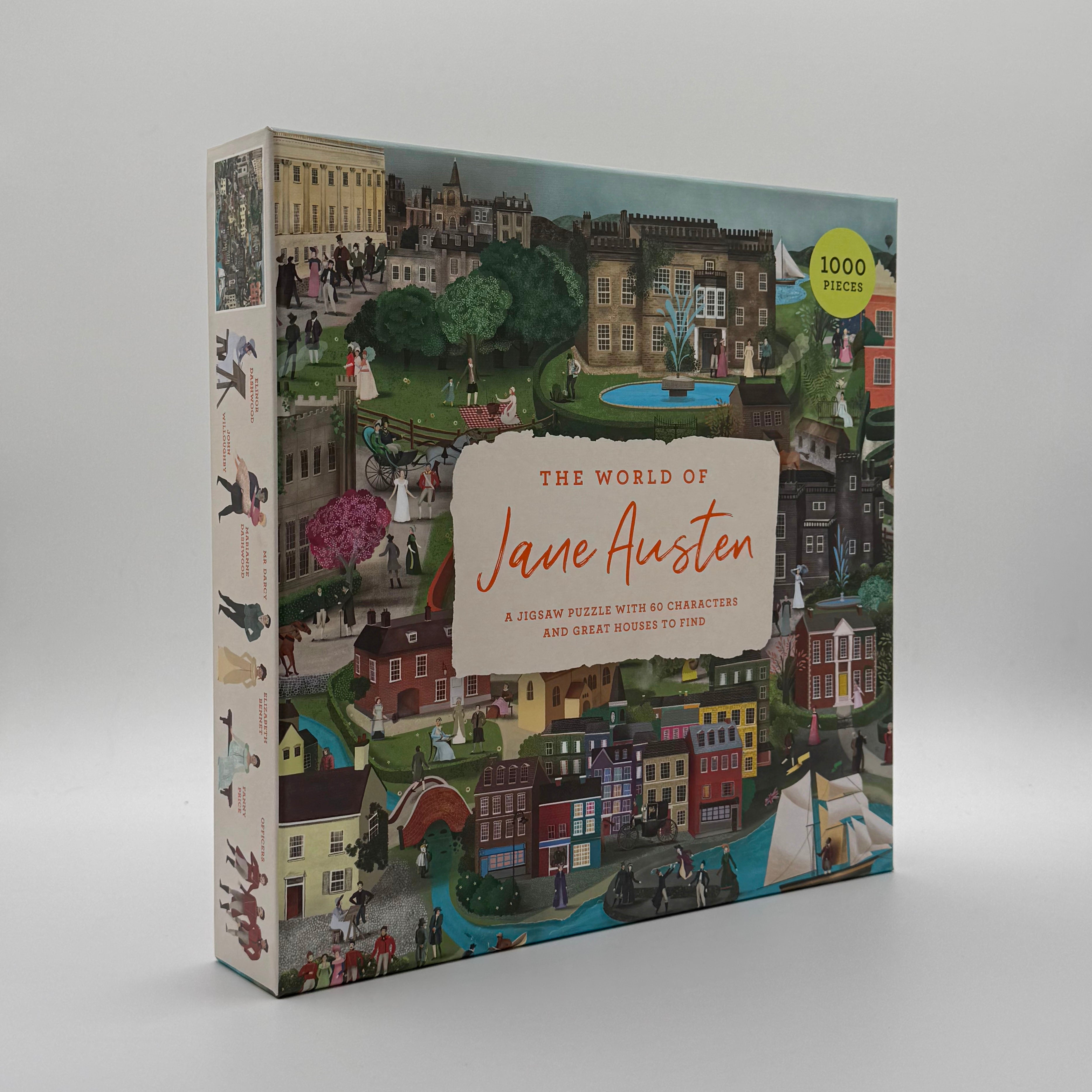 The World of Jane Austen 1000 Piece Puzzle