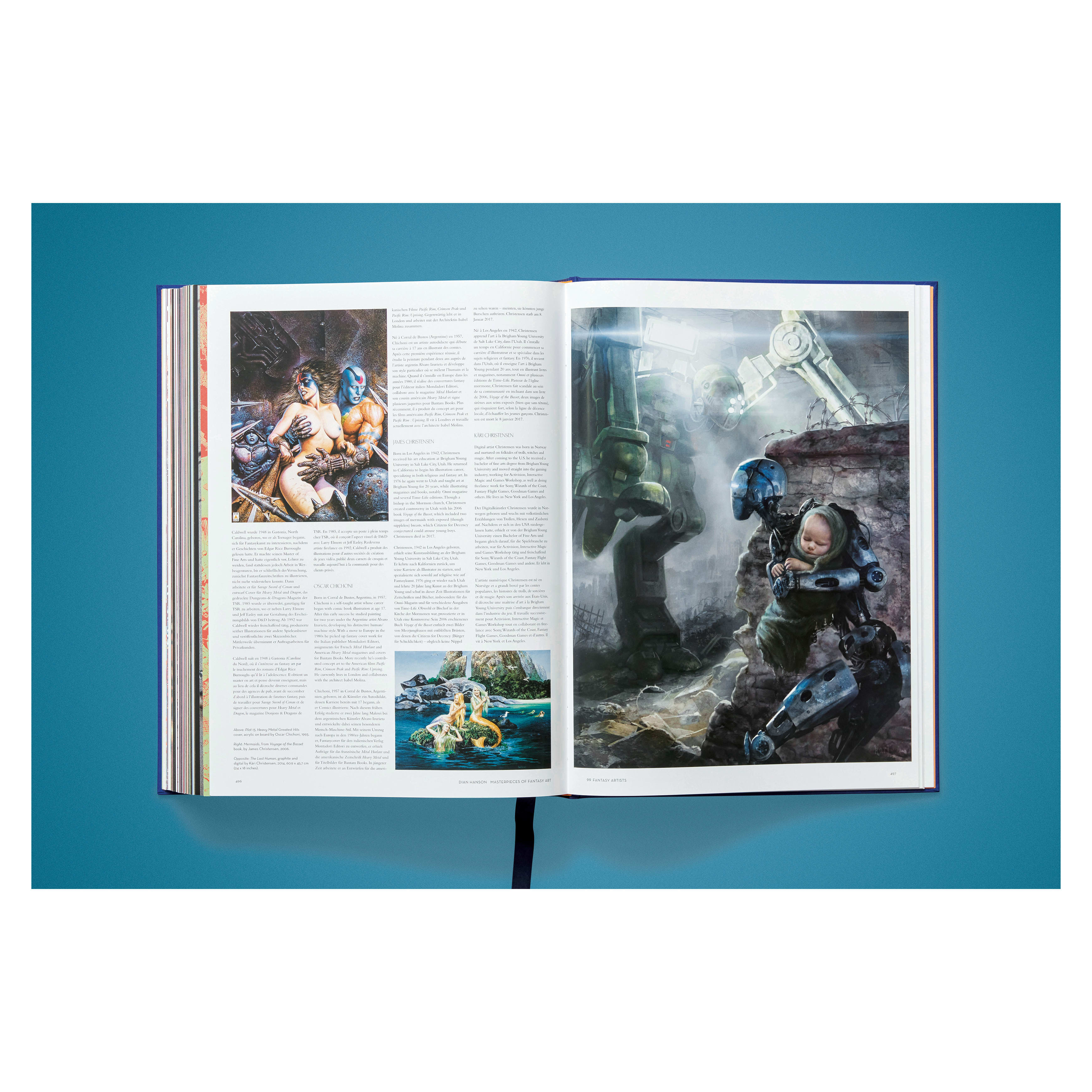 Masterpieces of Fantasy Art (German, French, English)