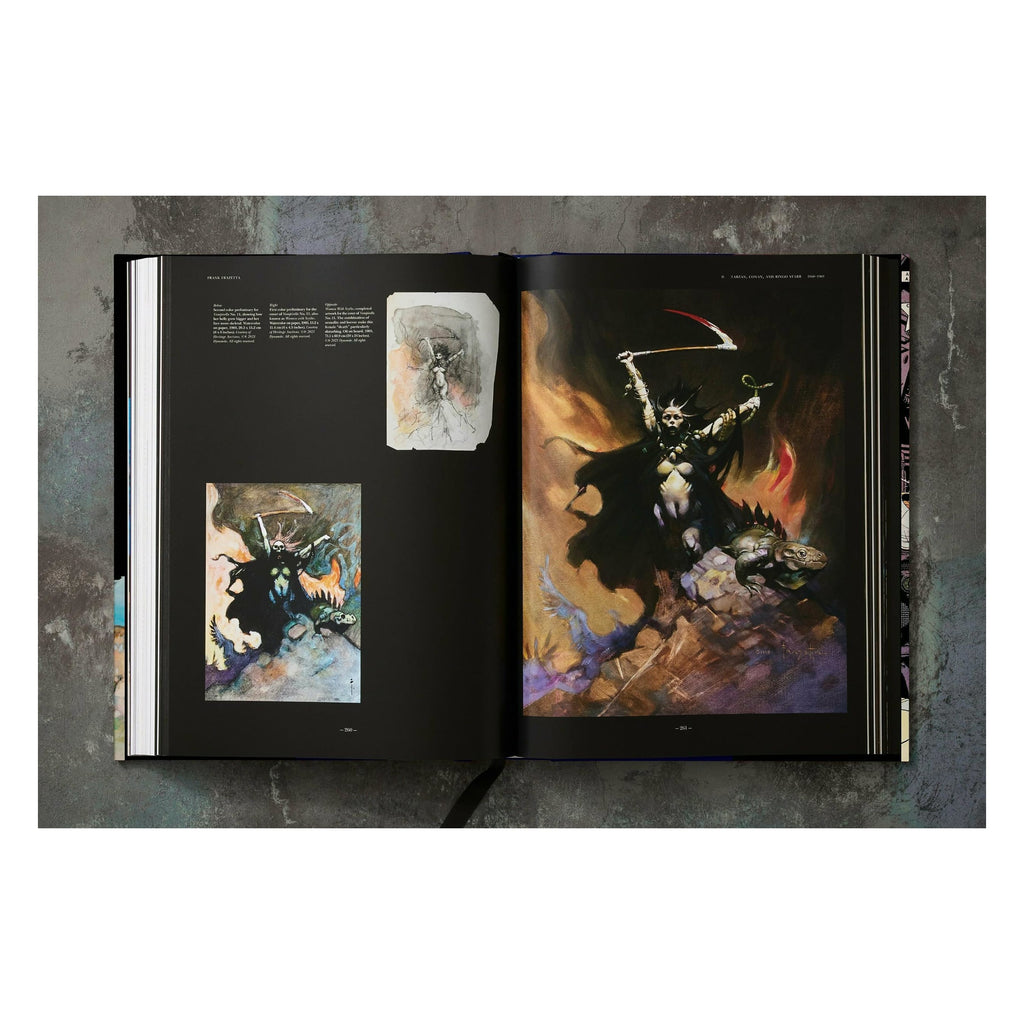 The Fantastic Worlds of Frank Frazetta (German, French, English)
