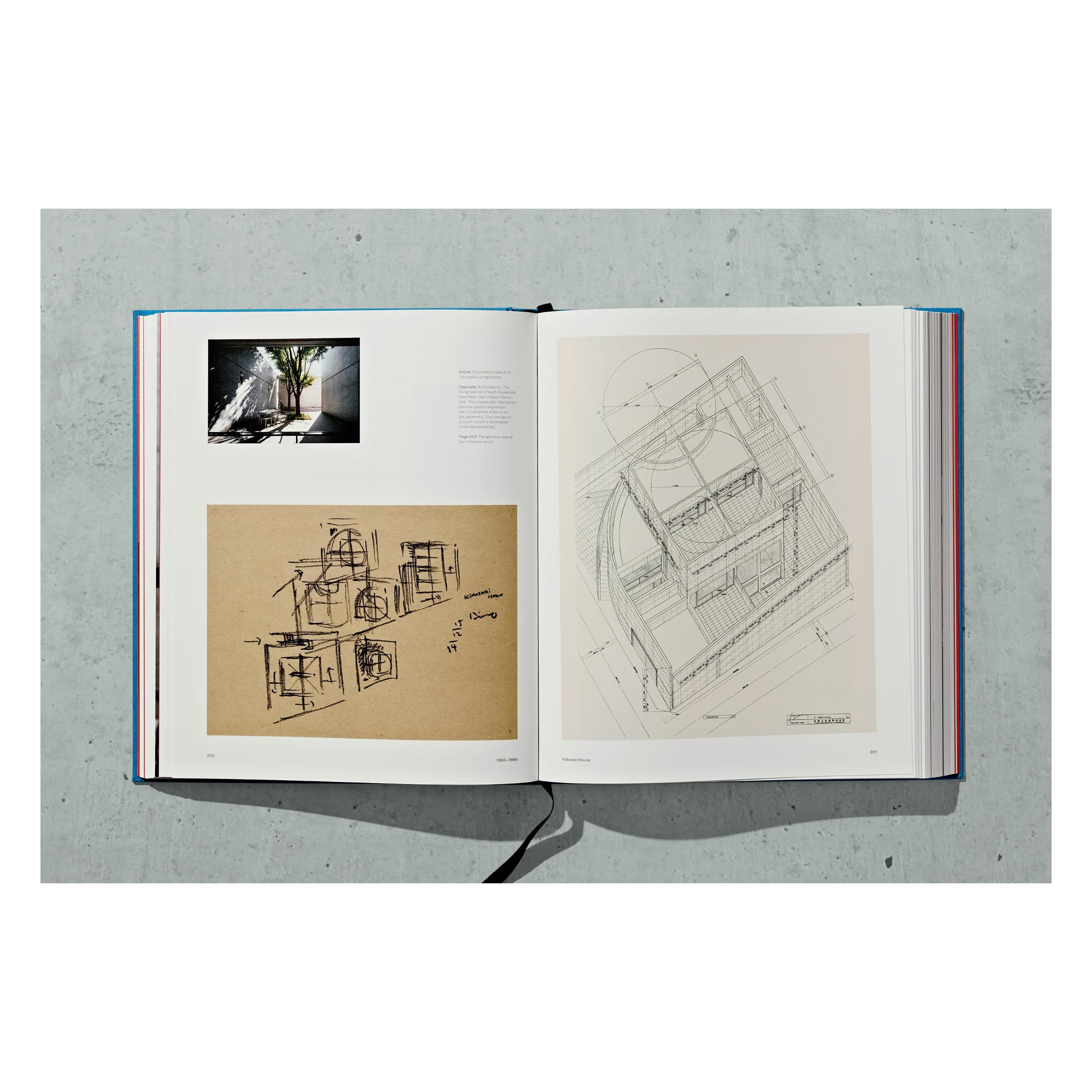 Tadao Ando: Sketches, Drawings, and Architecture (German, French, English)