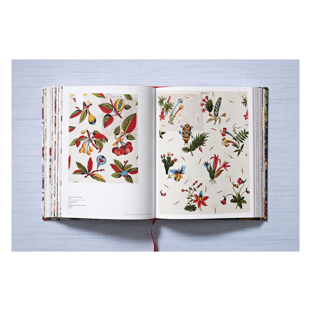 The Book of Printed Fabrics: From the 16th century until today (German, French, English)