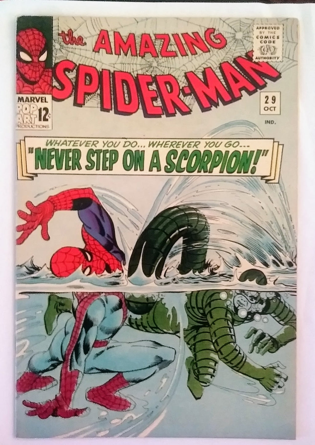 Amazing Spider-Man #029, Marvel Comics (October 1965, F/VF)