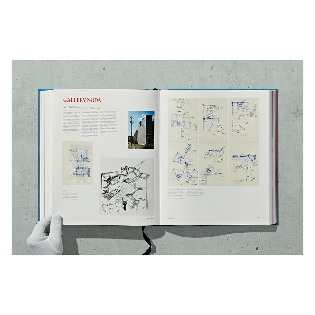 Tadao Ando: Sketches, Drawings, and Architecture (German, French, English)