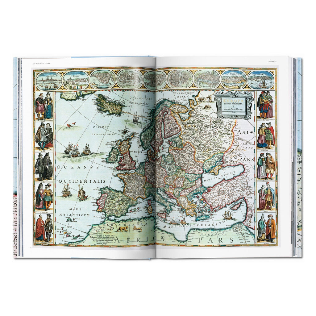 Joan Blaeu: Atlas Maior of 1665 (German, French, English)