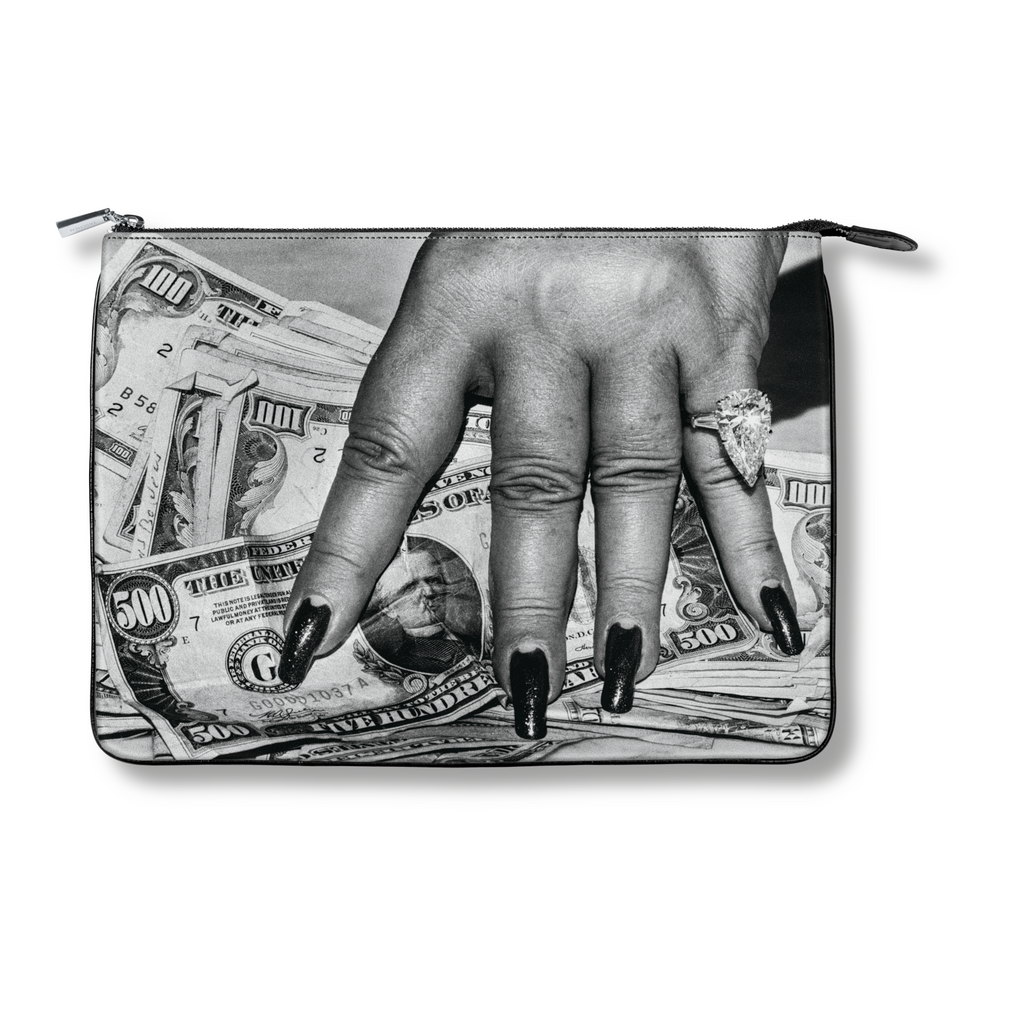 TASCHEN Pouch Helmut Newton ‘Fat Hand and Dollars’