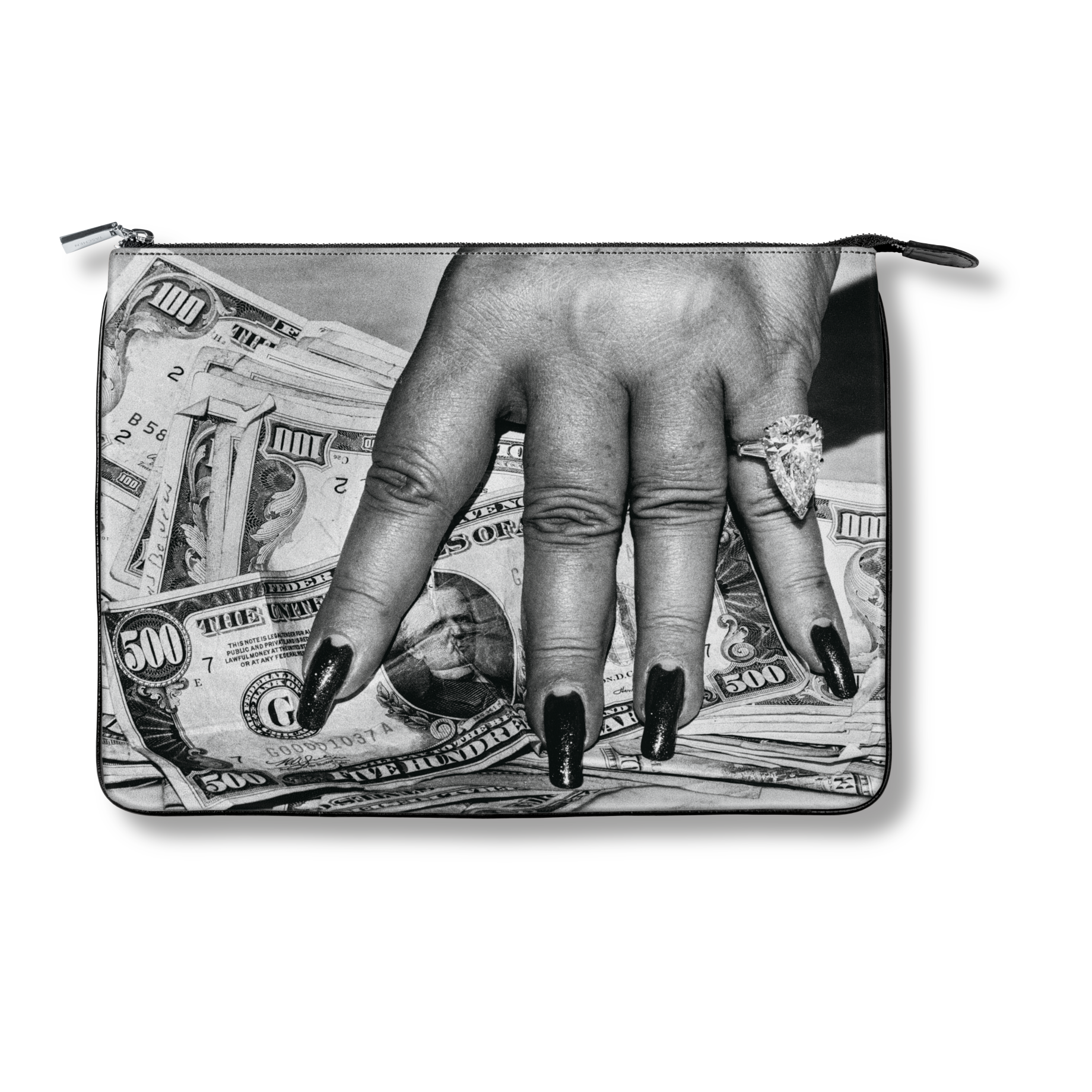 TASCHEN Pouch Helmut Newton ‘Fat Hand and Dollars’