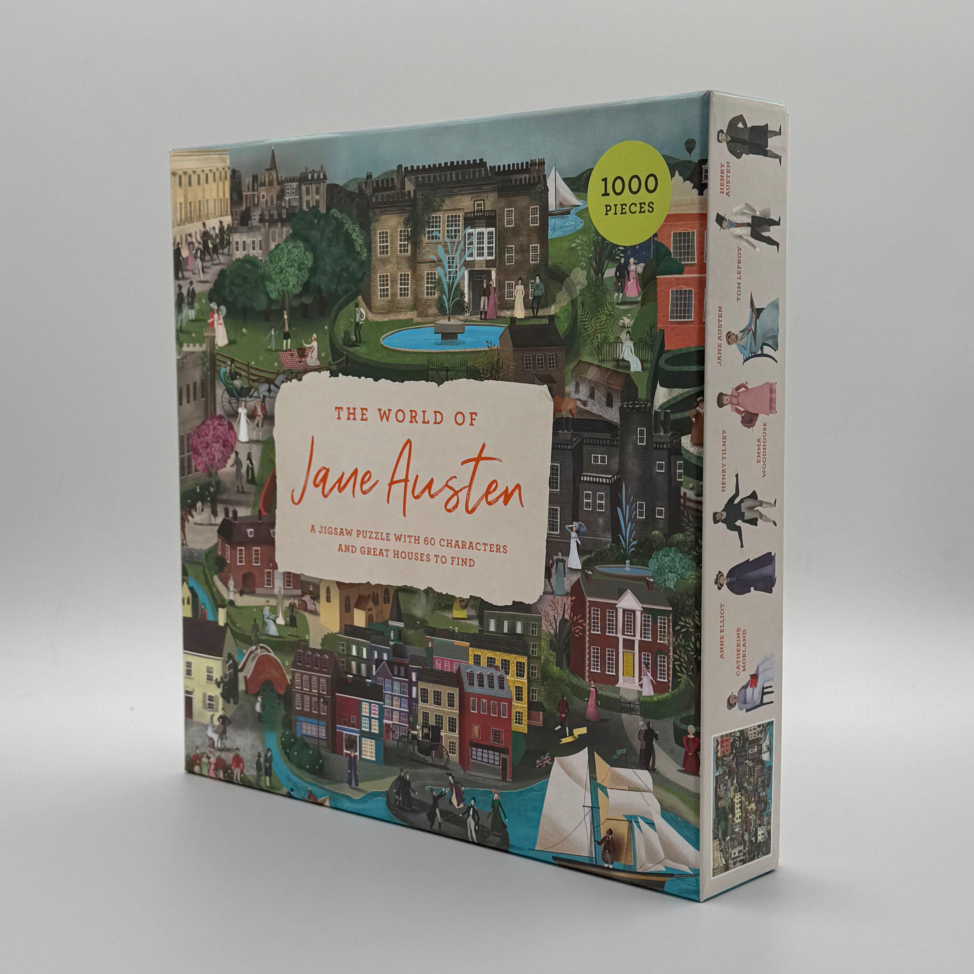 The World of Jane Austen 1000 Piece Puzzle