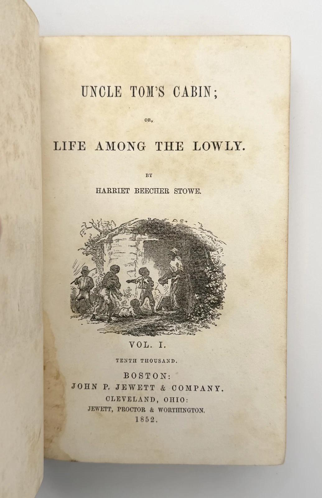 Uncle Tom's Cabin - 1852