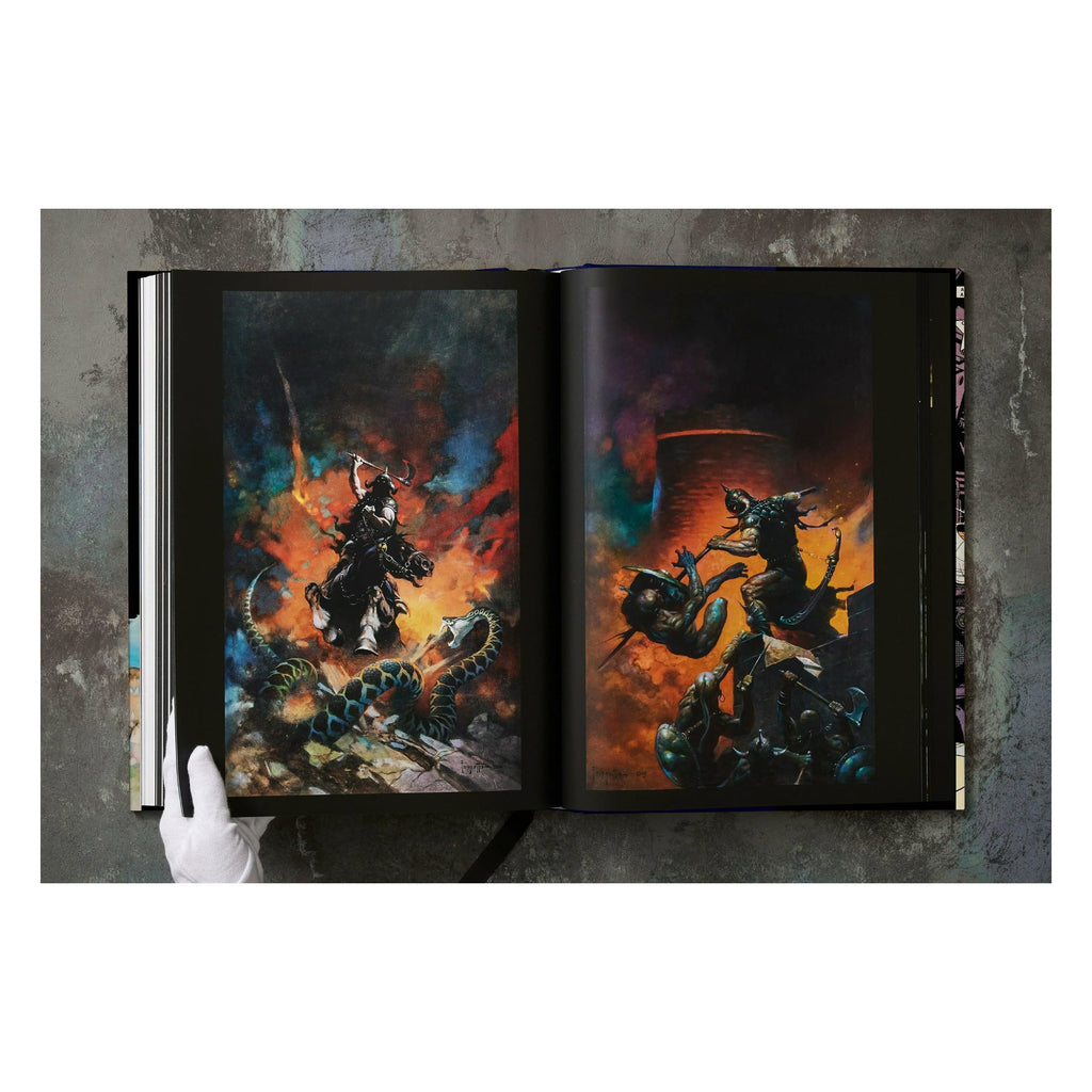 The Fantastic Worlds of Frank Frazetta (German, French, English)