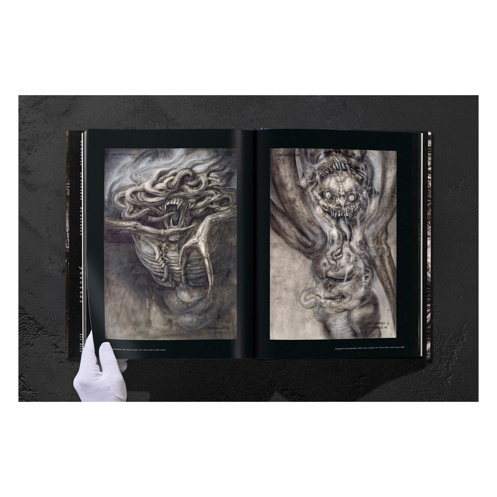 HR Giger (German, French, English)
