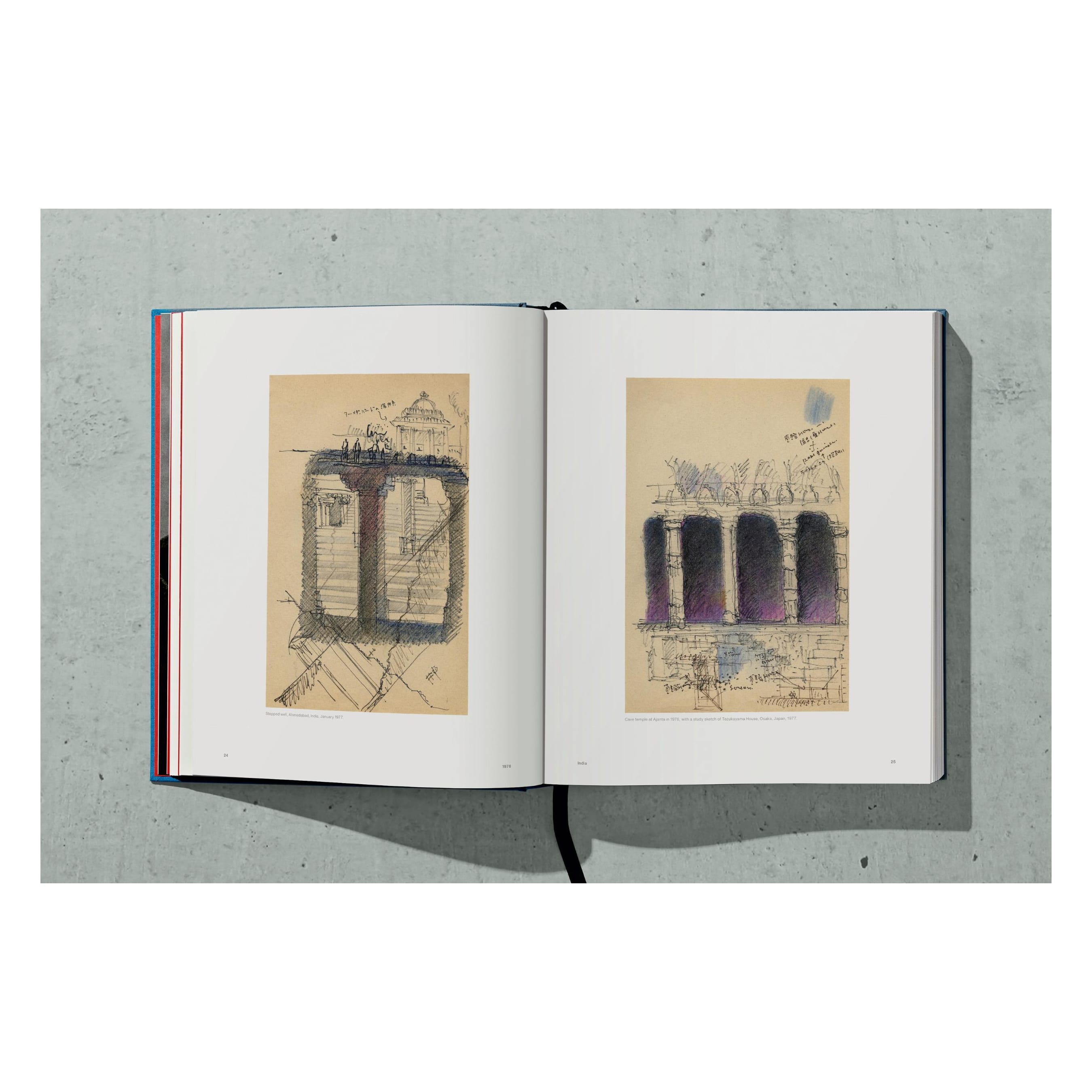Tadao Ando: Sketches, Drawings, and Architecture (German, French, English)