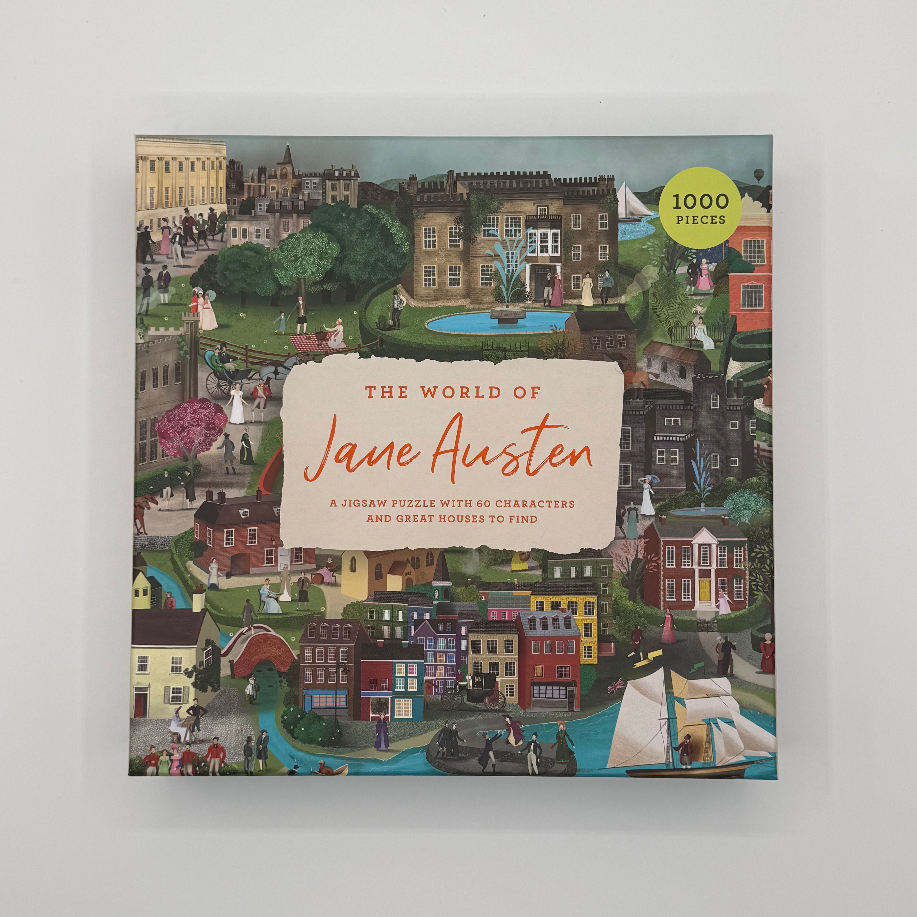The World of Jane Austen 1000 Piece Puzzle