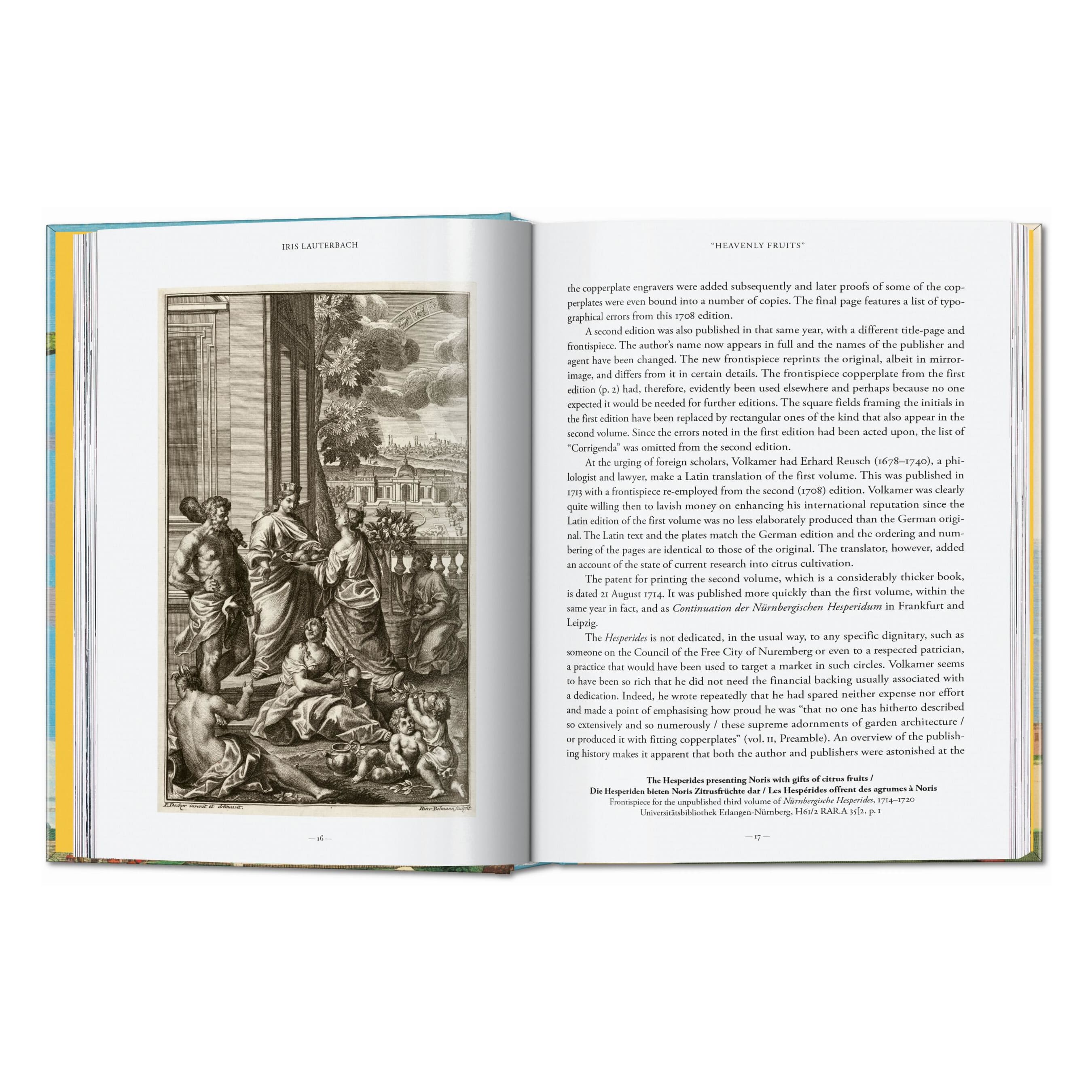 J. C. Volkamer: The Book of Citrus Fruits, 45th Ed. (German, French, English)