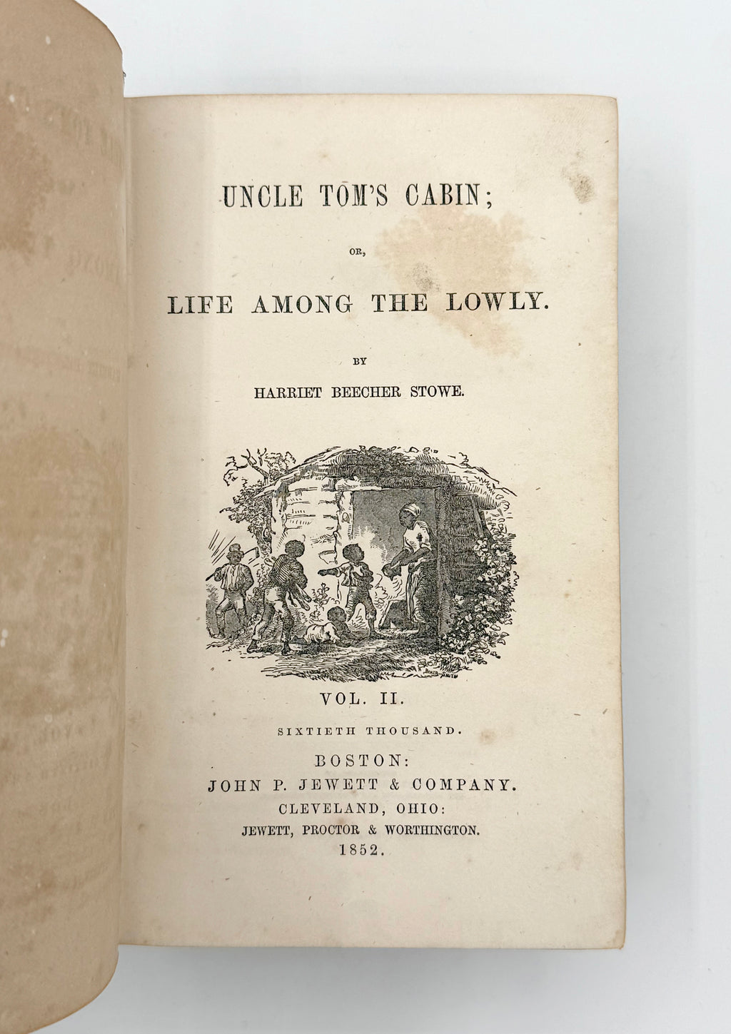 Uncle Tom's Cabin - 1852