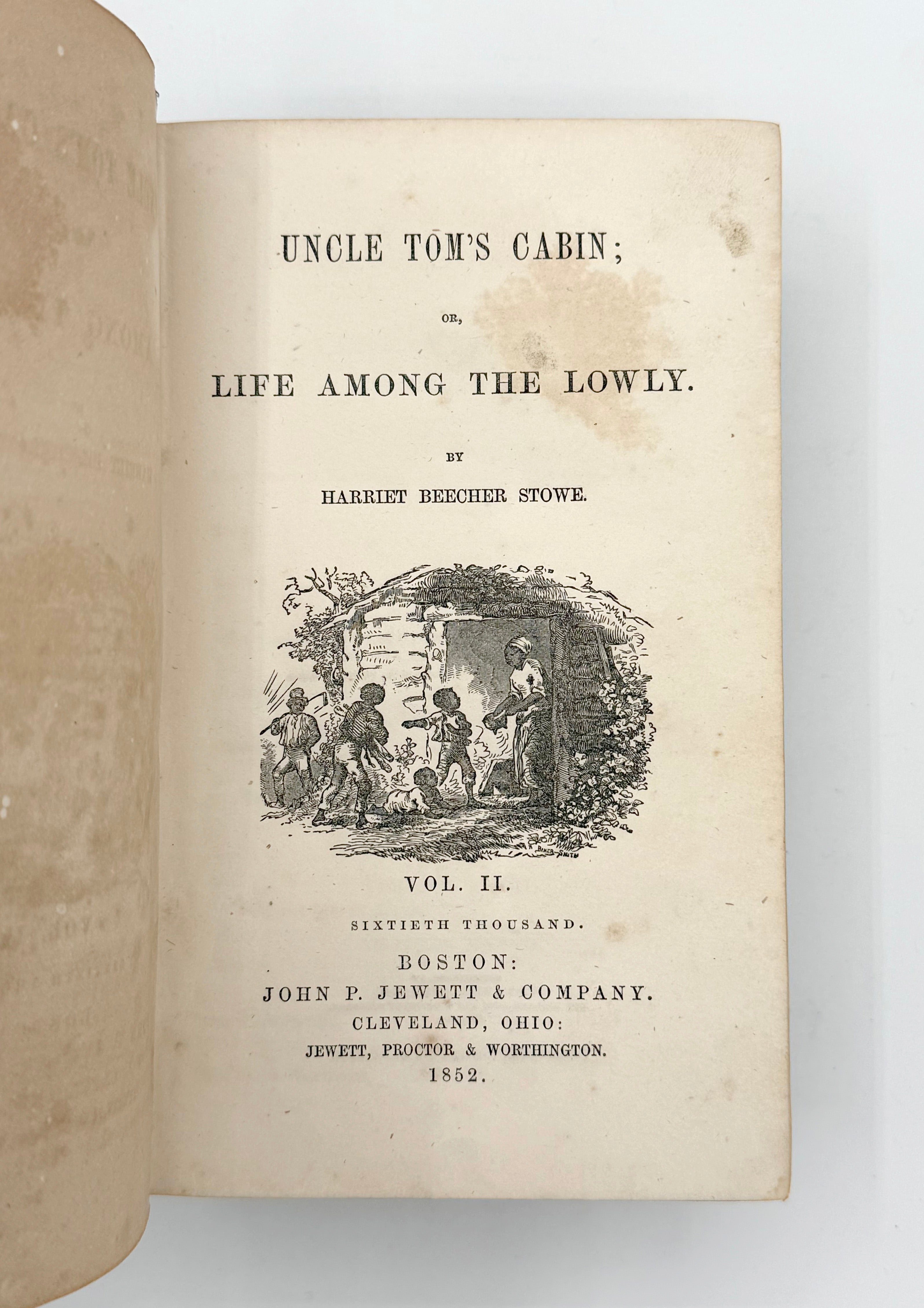 Uncle Tom's Cabin - 1852