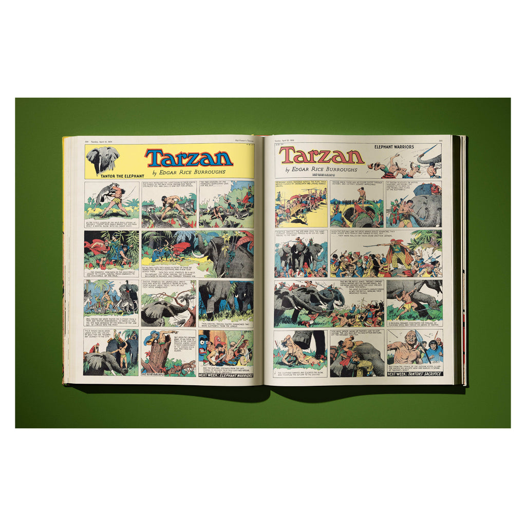 Hal Foster’s Tarzan: The Complete Sunday Comics 1931–1937 (German, French, English)