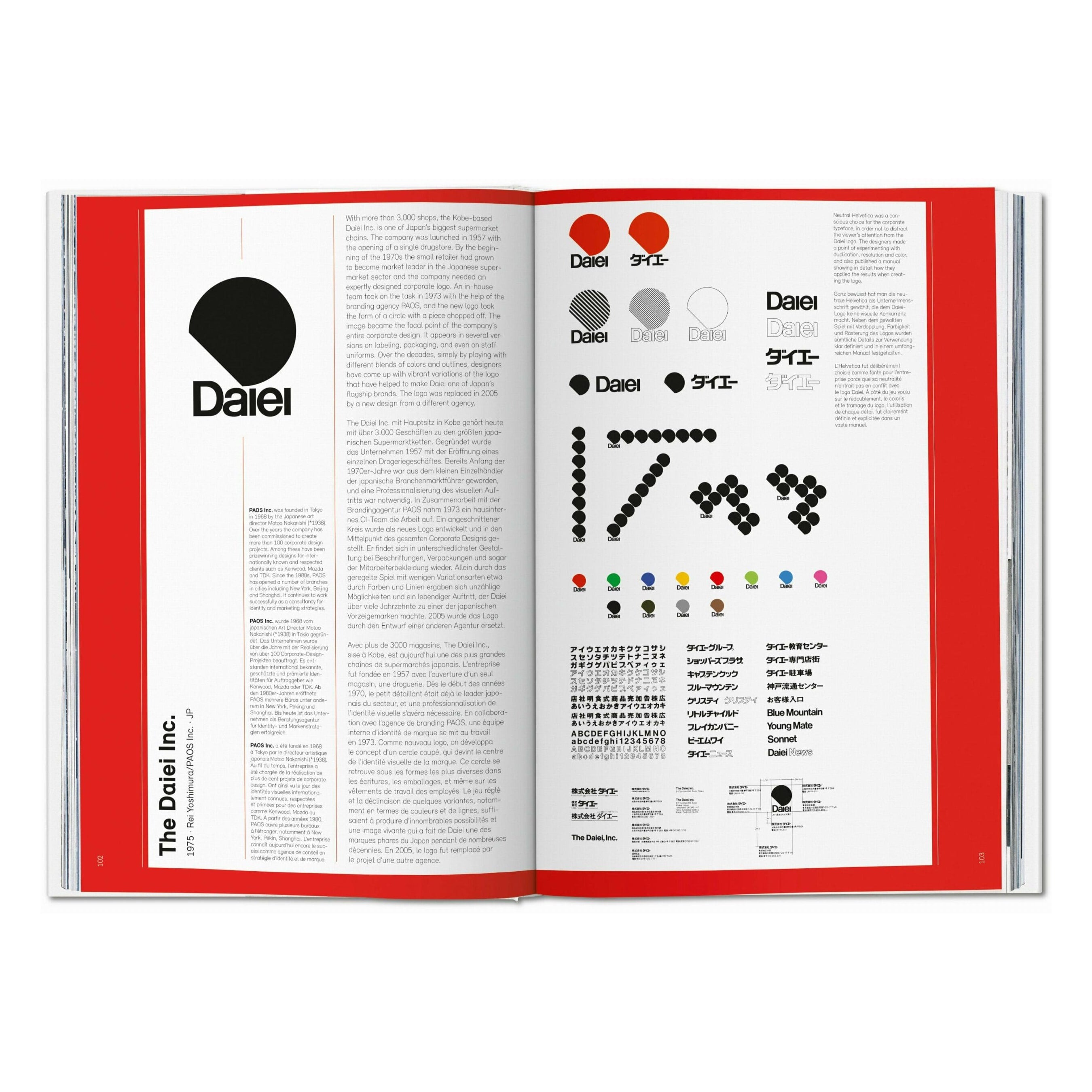 Logo Modernism (German, French, English)