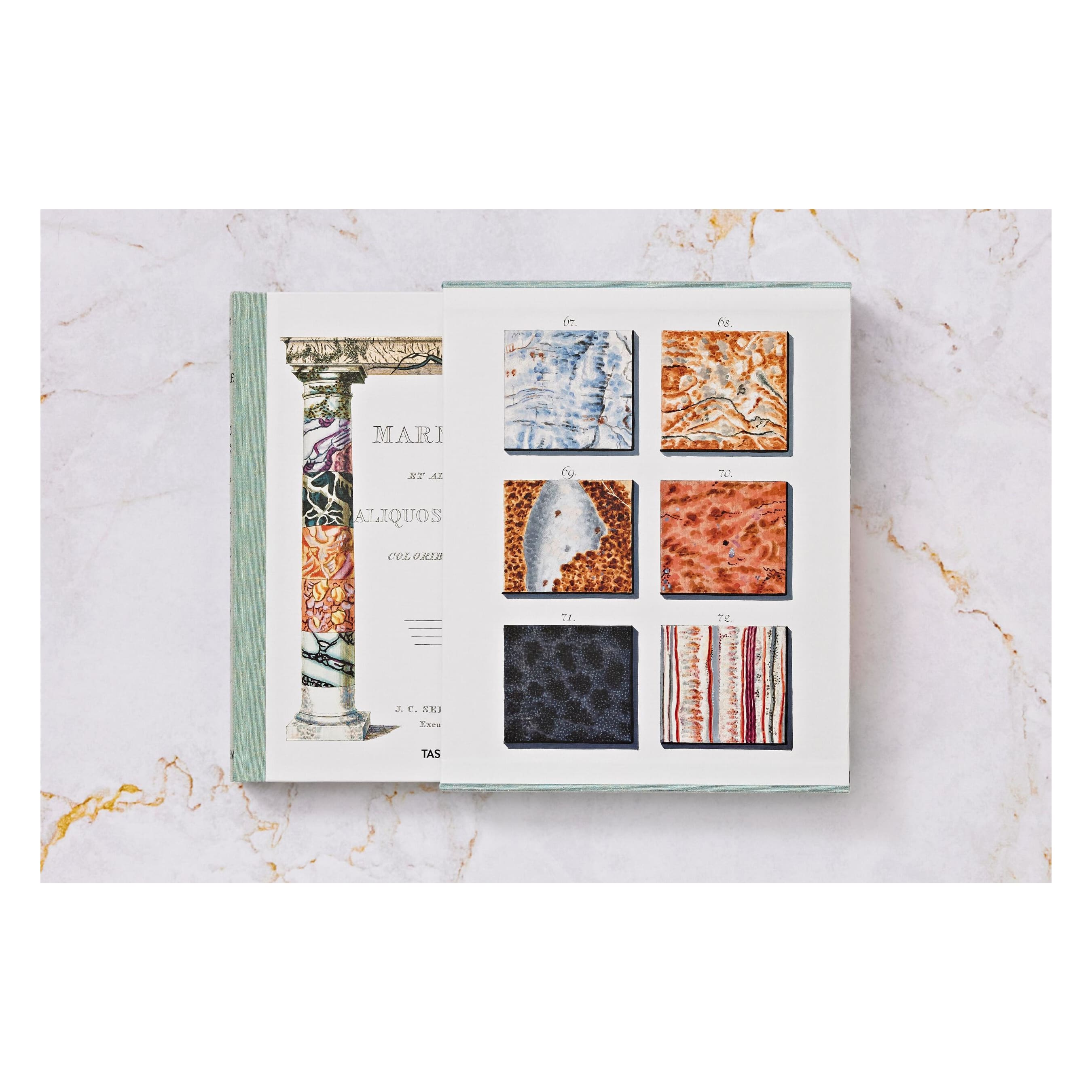 Jan Christiaan Sepp: The Book of Marble (German, French, English)