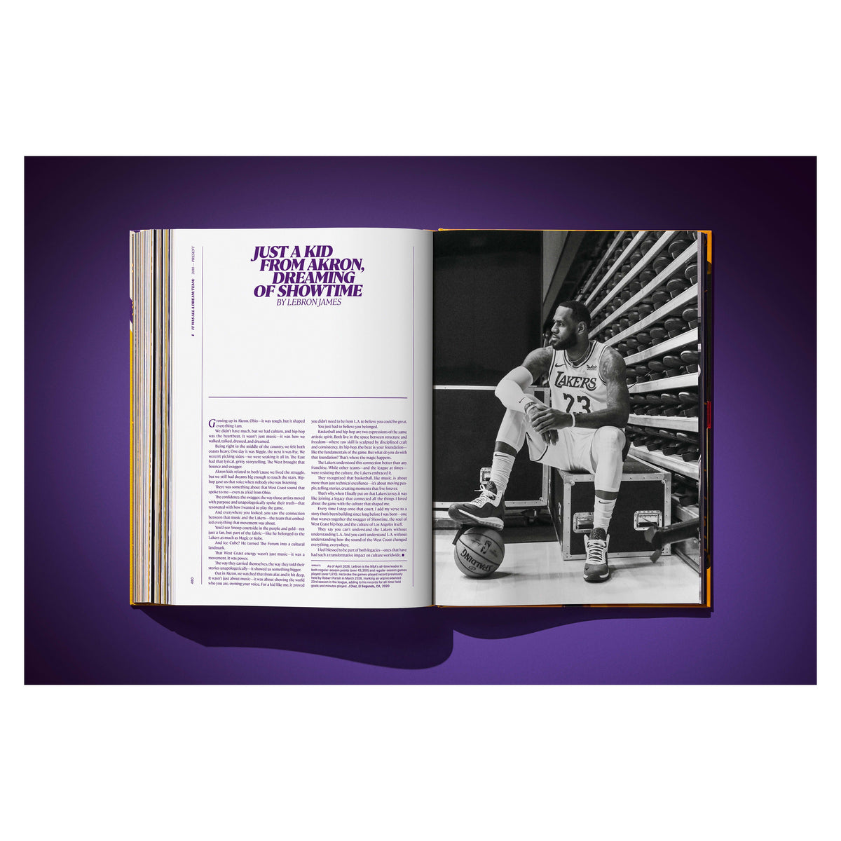 Lakers. An Official History of the Purple & Gold