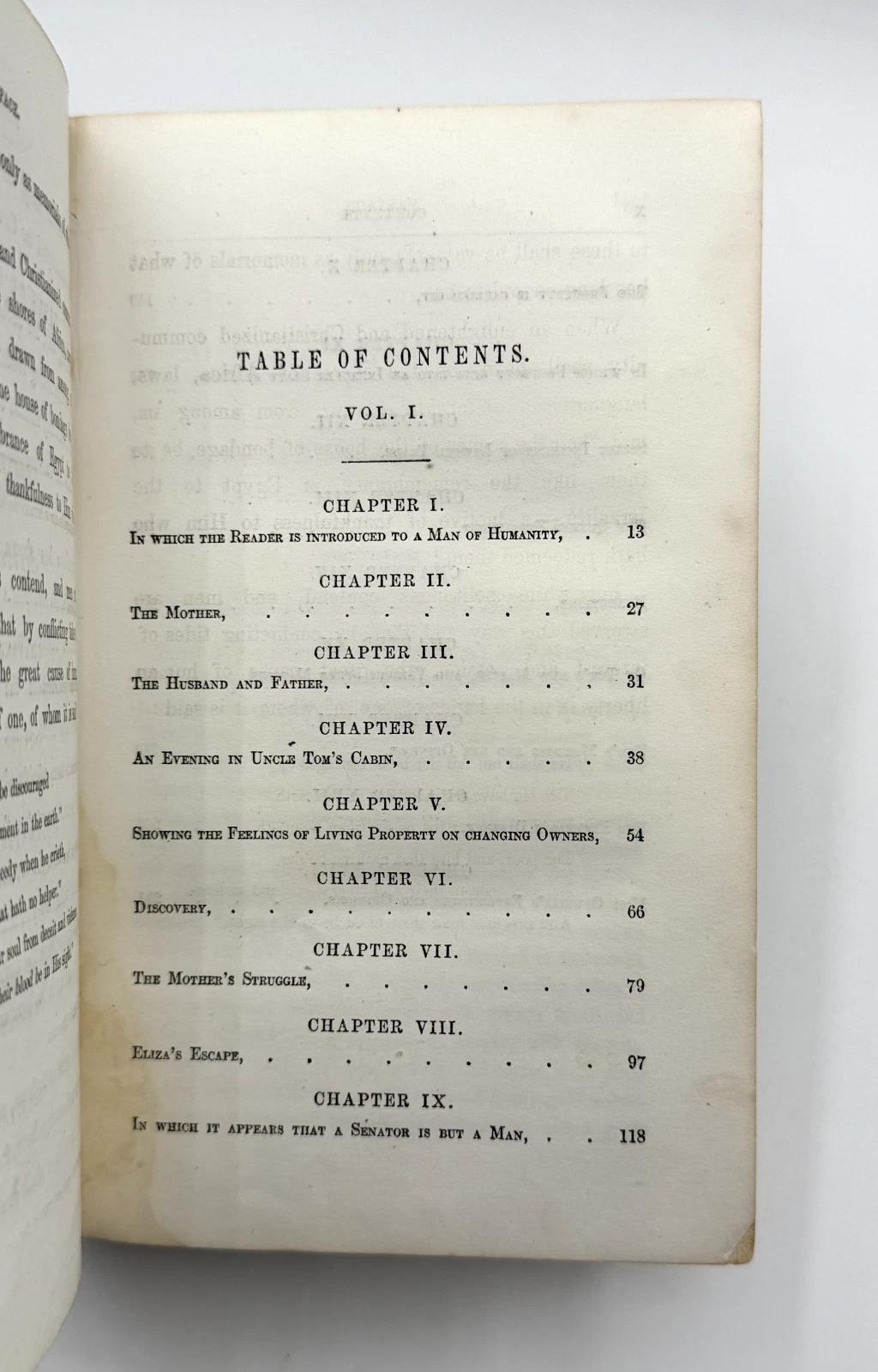 Uncle Tom's Cabin - 1852