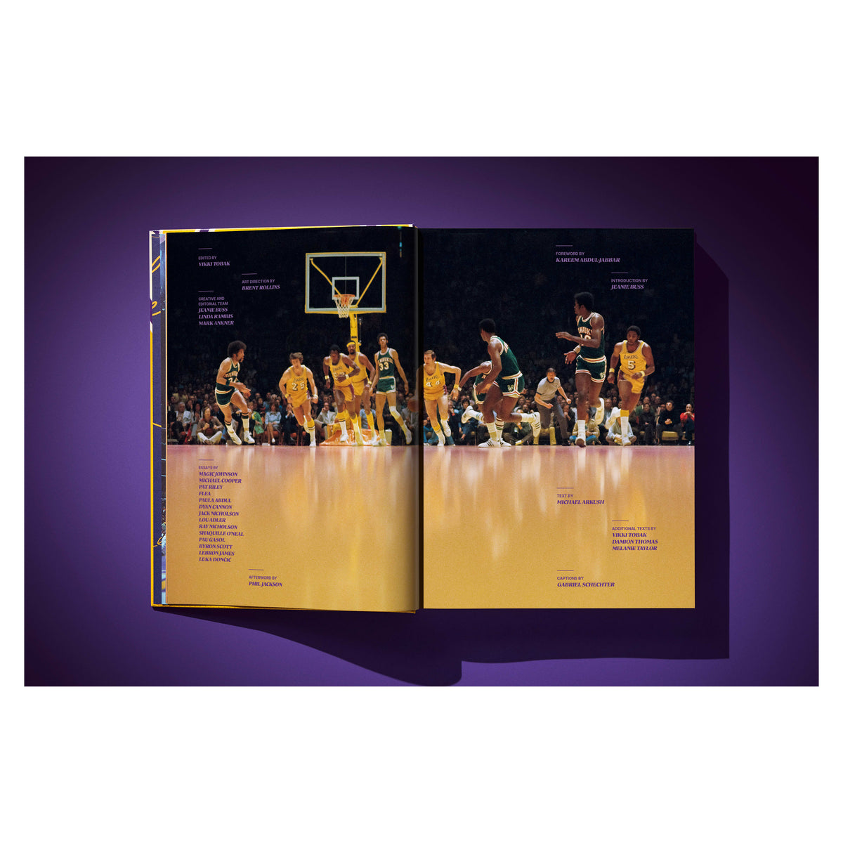 Lakers. An Official History of the Purple & Gold