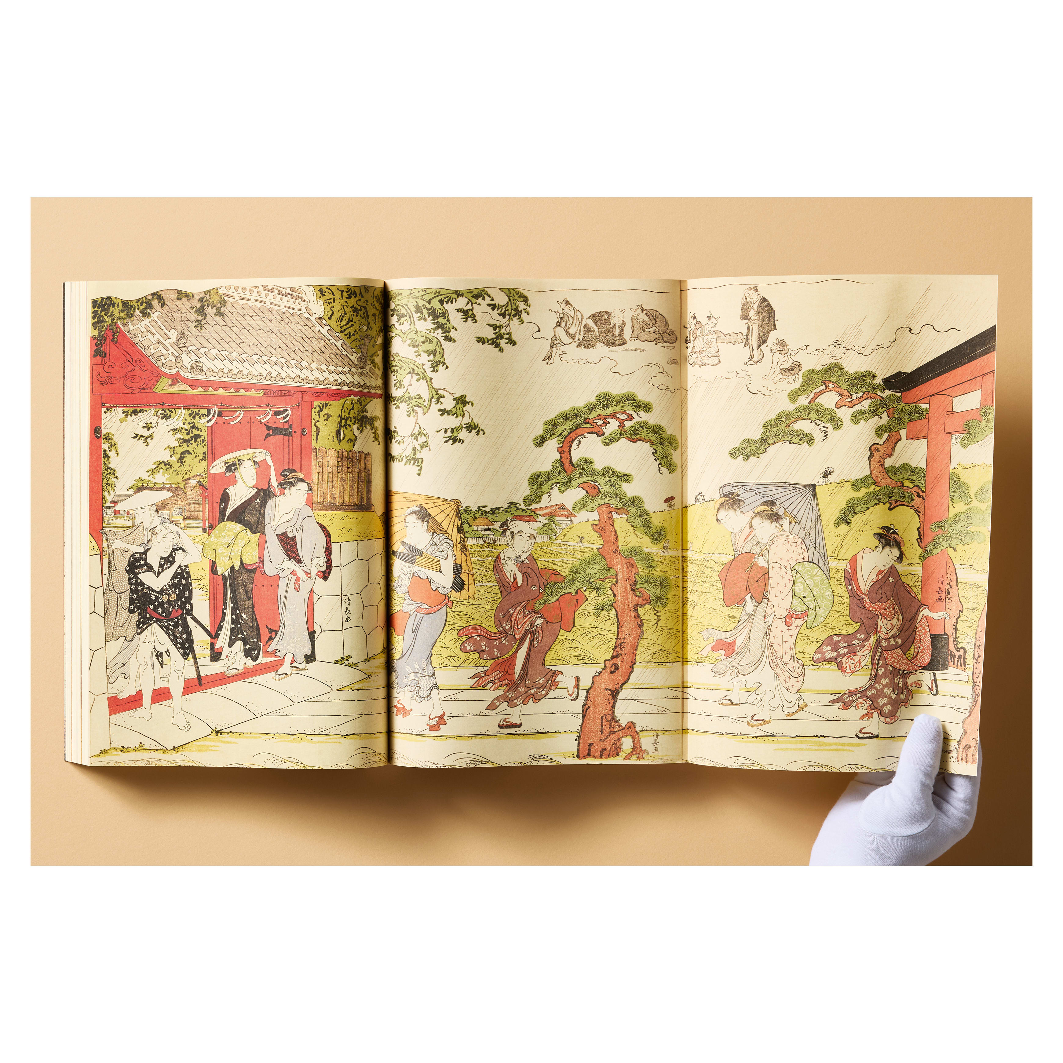 Japanese Woodblock Prints (German, French, English)
