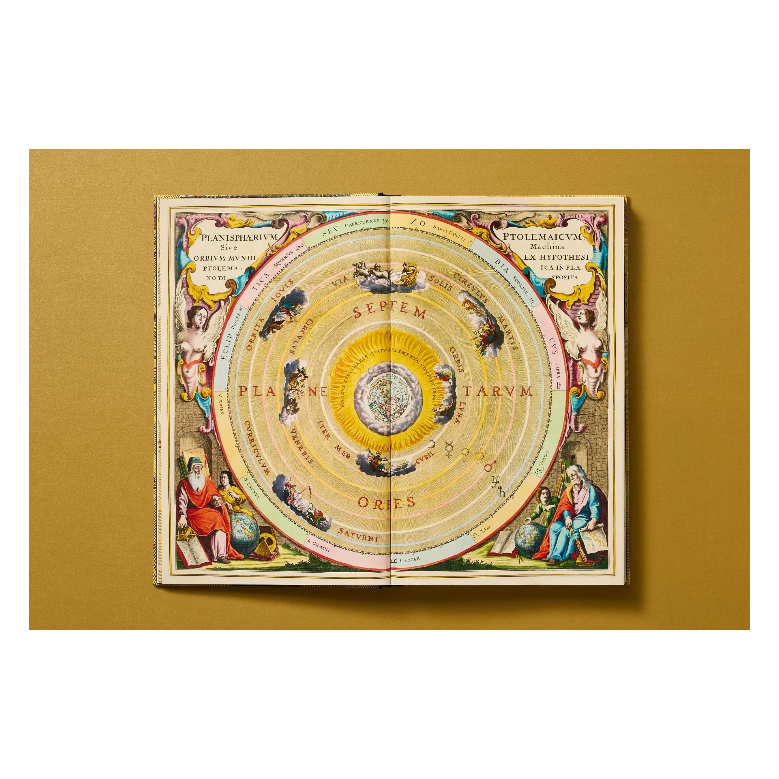 Cellarius Atlas (German, French, English)