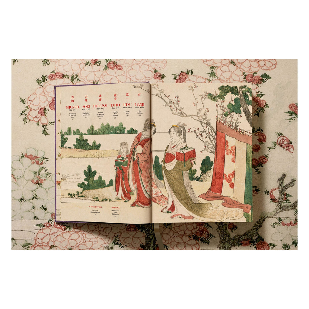 Hokusai (German, French, English)