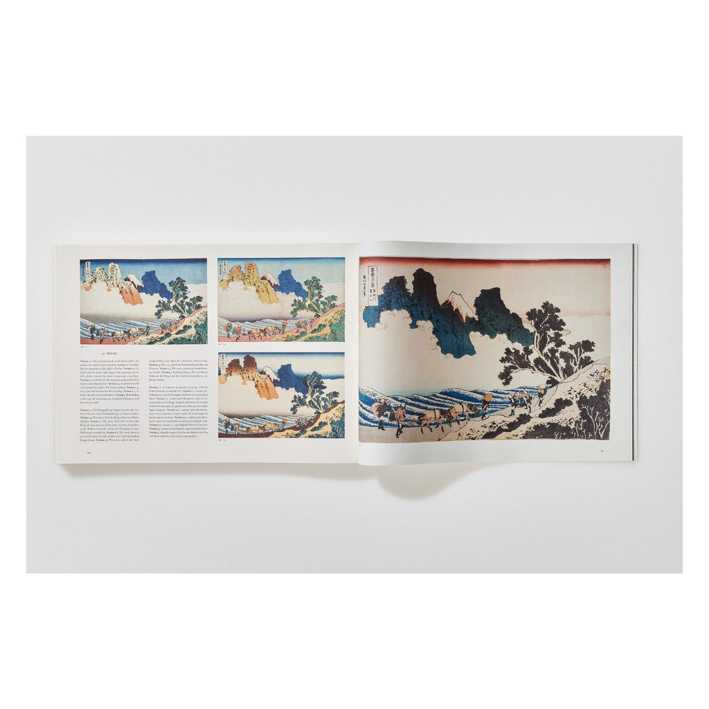 Hokusai: Thirty-six Views of Mount Fuji (German, French, English)