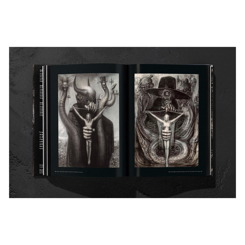 HR Giger (German, French, English)