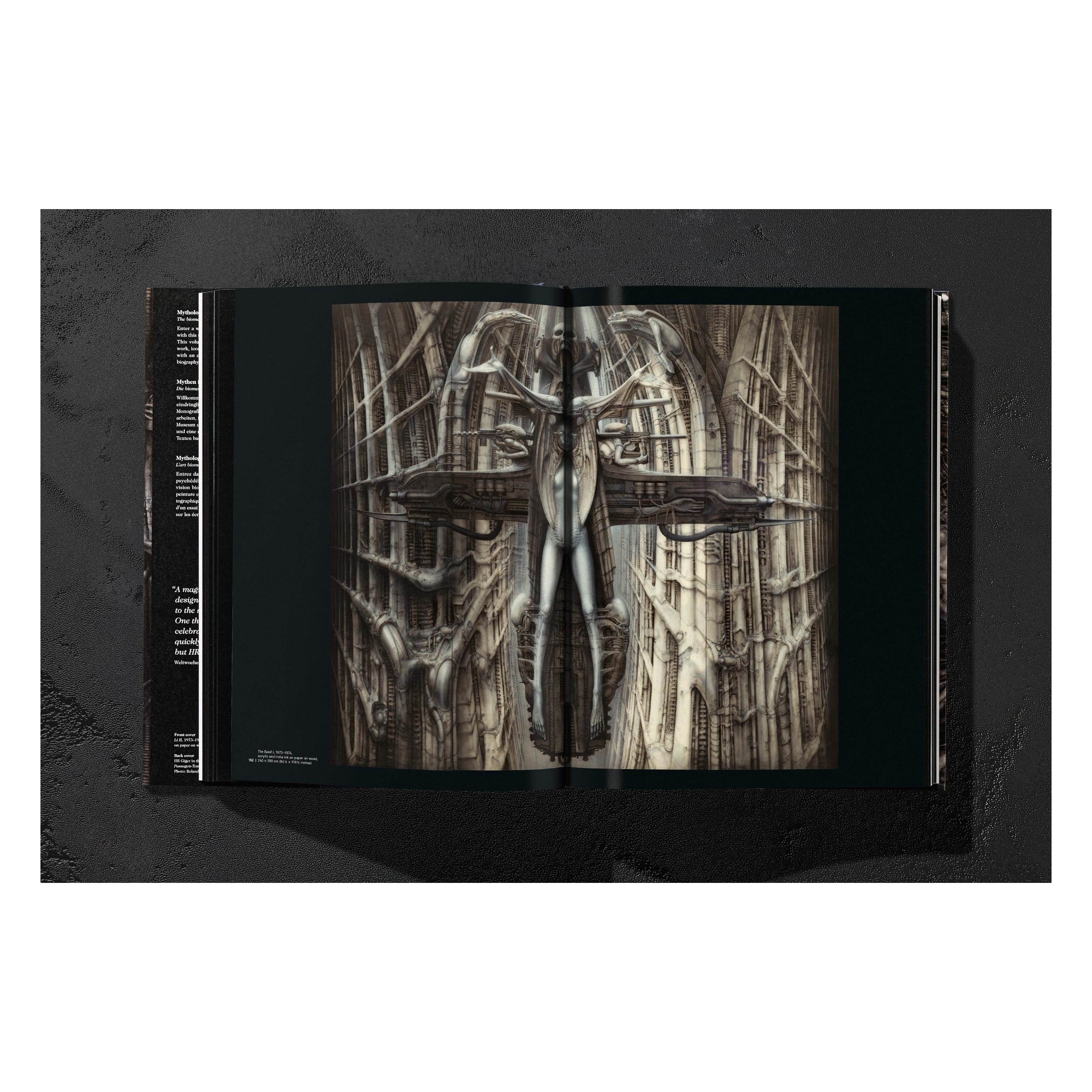 HR Giger (German, French, English)