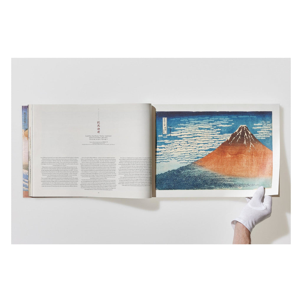 Hokusai: Thirty-six Views of Mount Fuji (German, French, English)