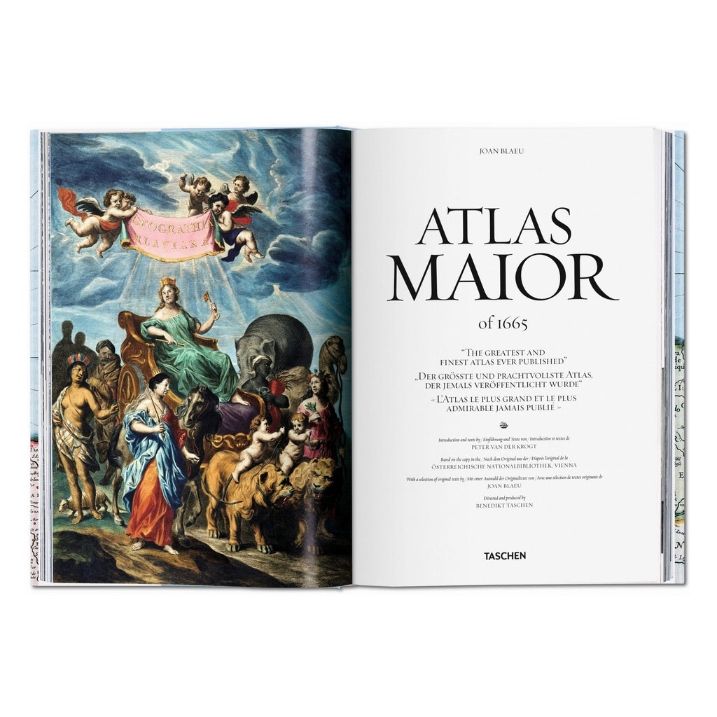 Joan Blaeu: Atlas Maior of 1665 (German, French, English)