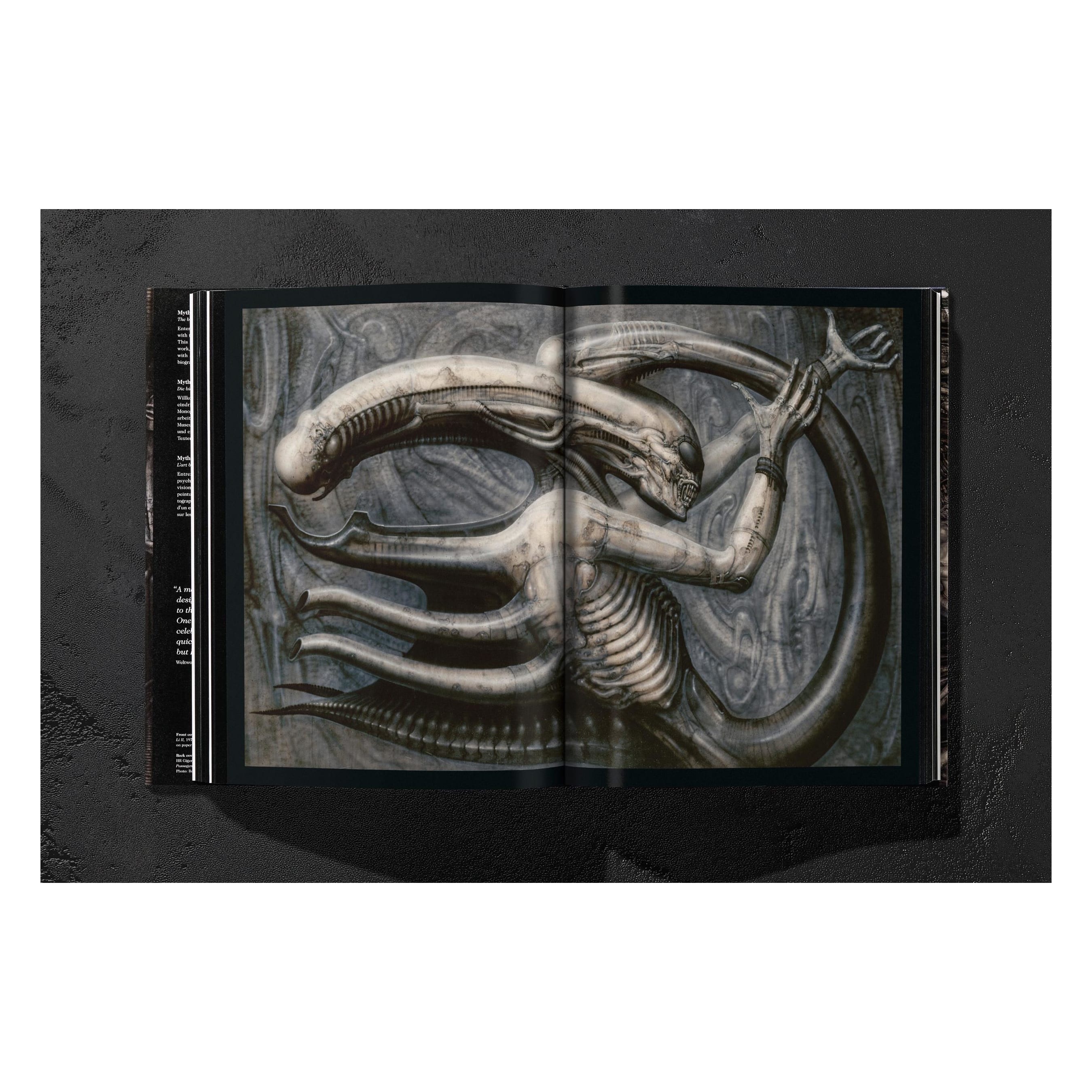 HR Giger (German, French, English)