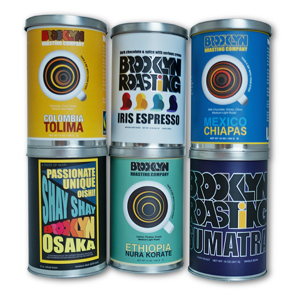 Six-Tin Coffee Sampler